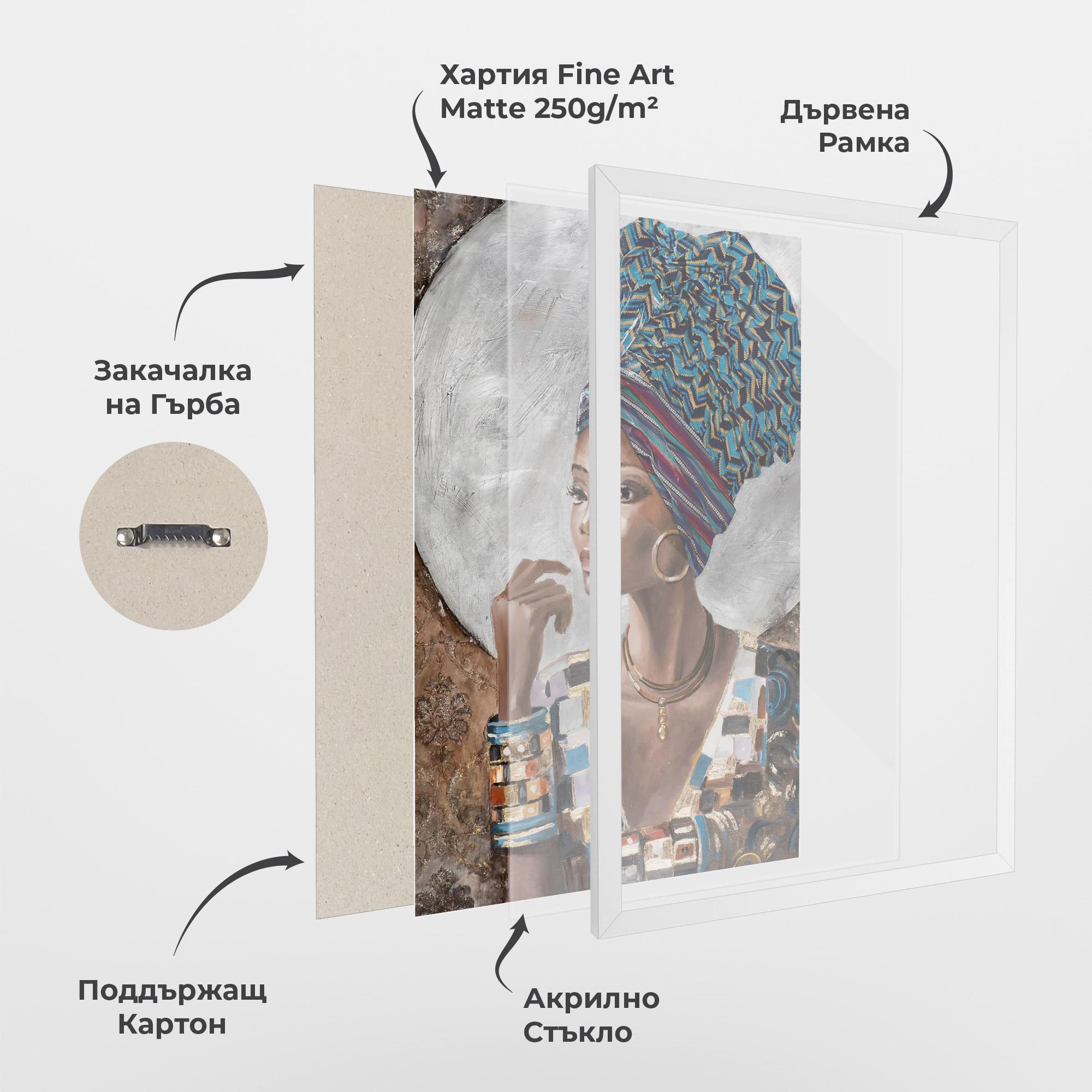 Рамкиран постер Amara mockup 1