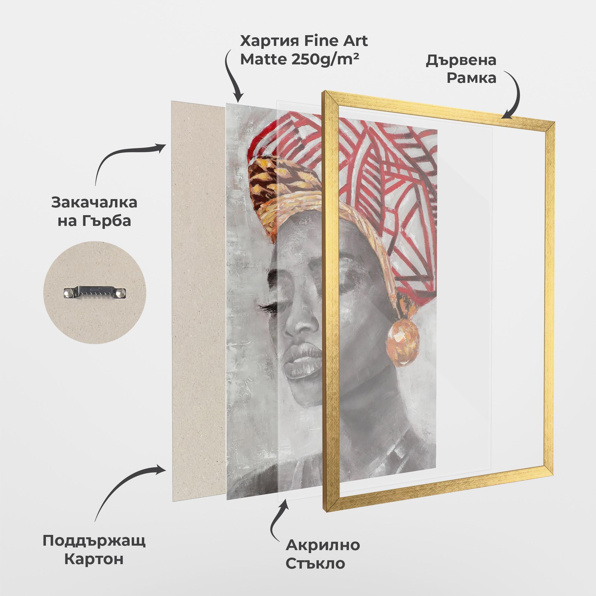 Рамкиран постер Abeba mockup 1