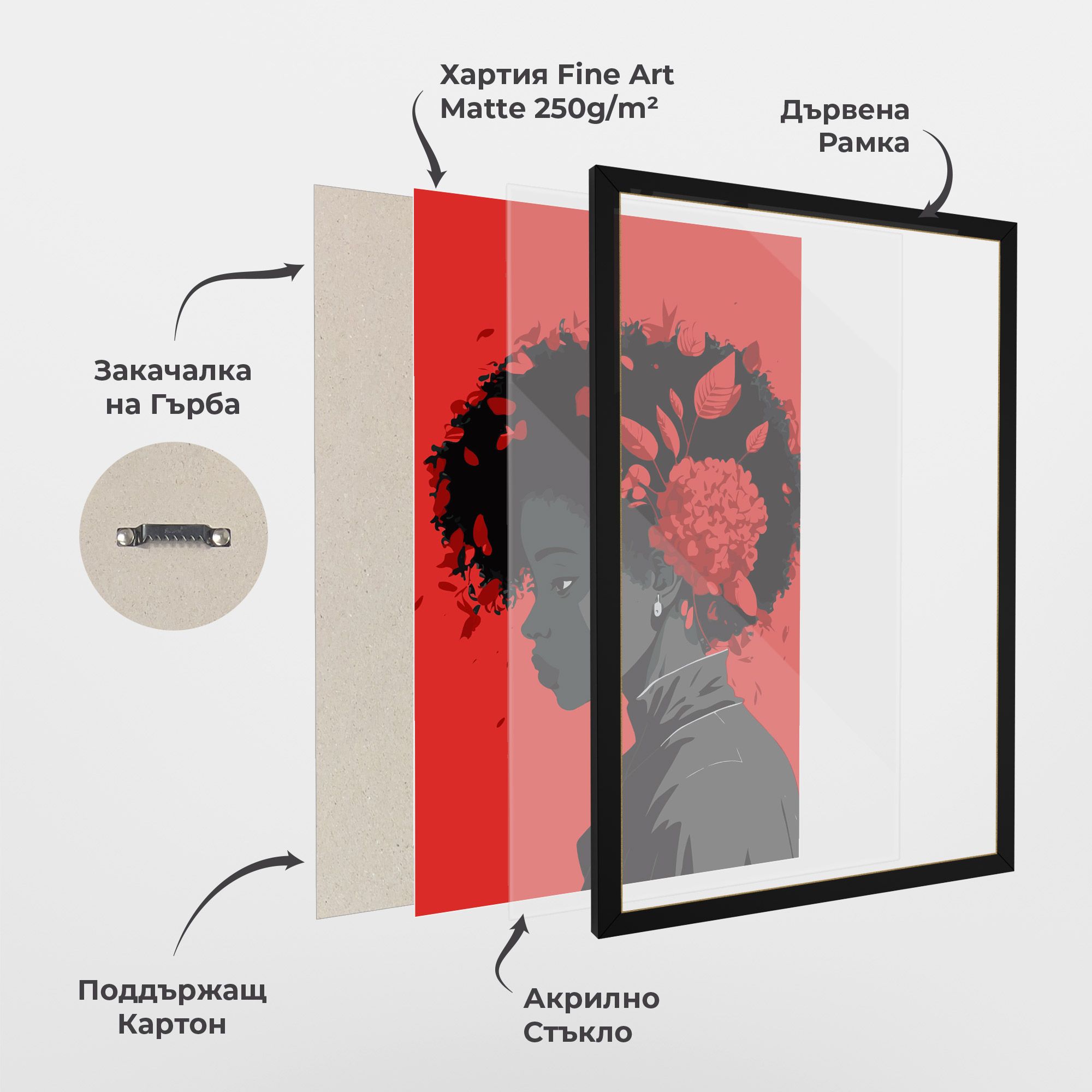 African Red Flower mockup 1