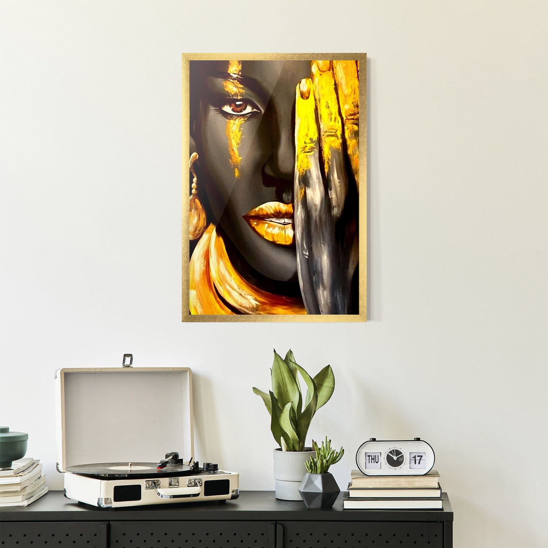 Golden African Women mockup 2