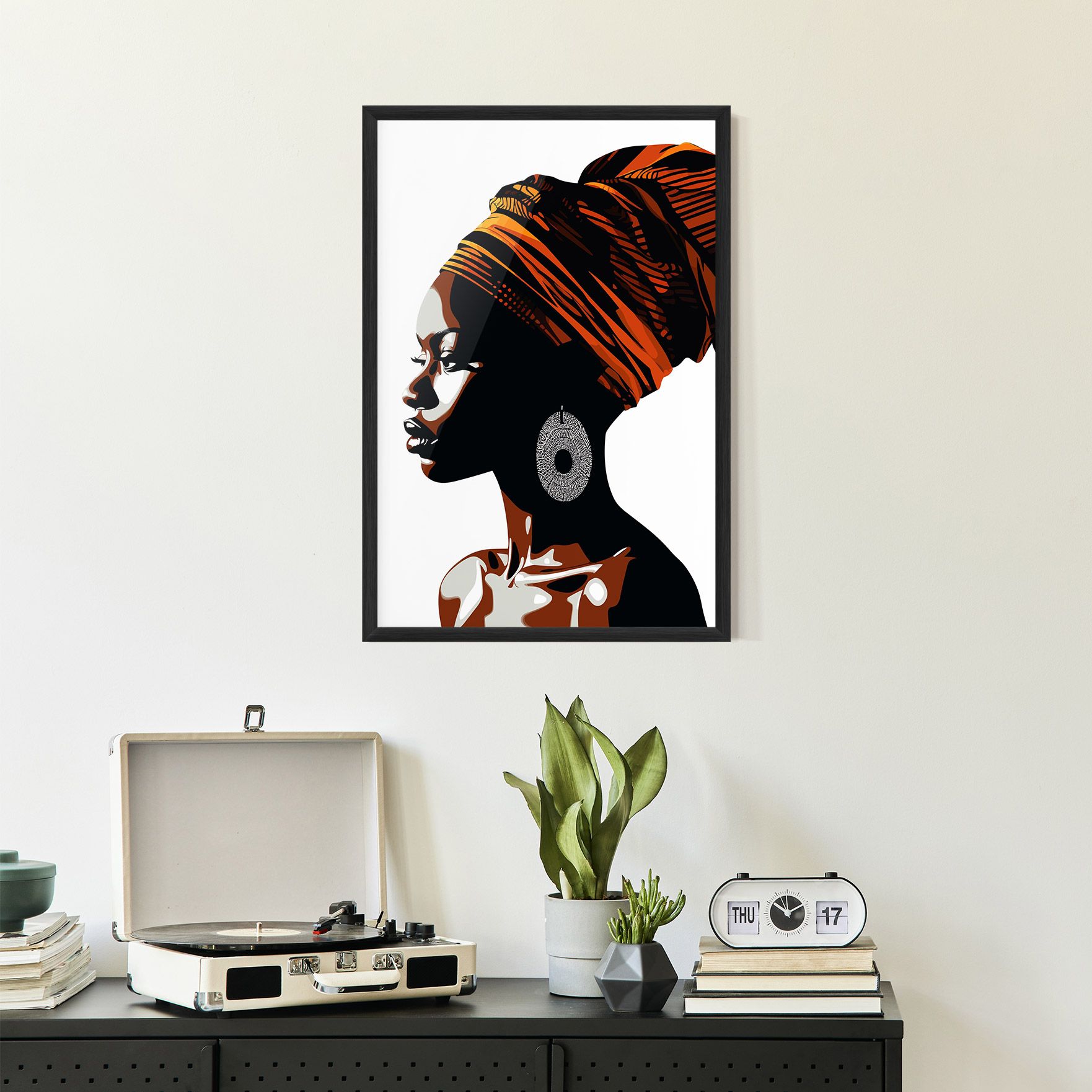 Black Pretty Woman mockup 2