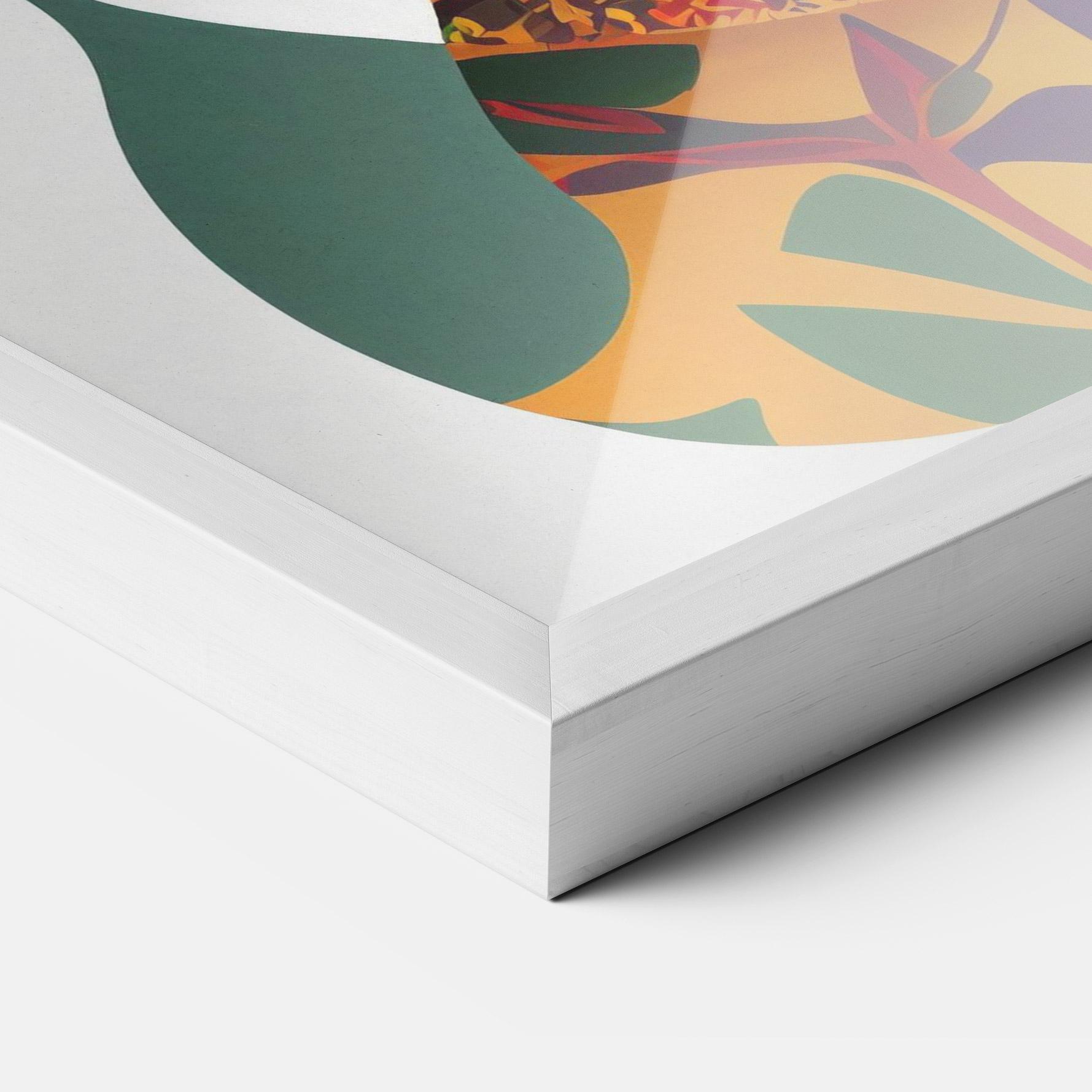 Рамкиран постер Colorful African mockup 3