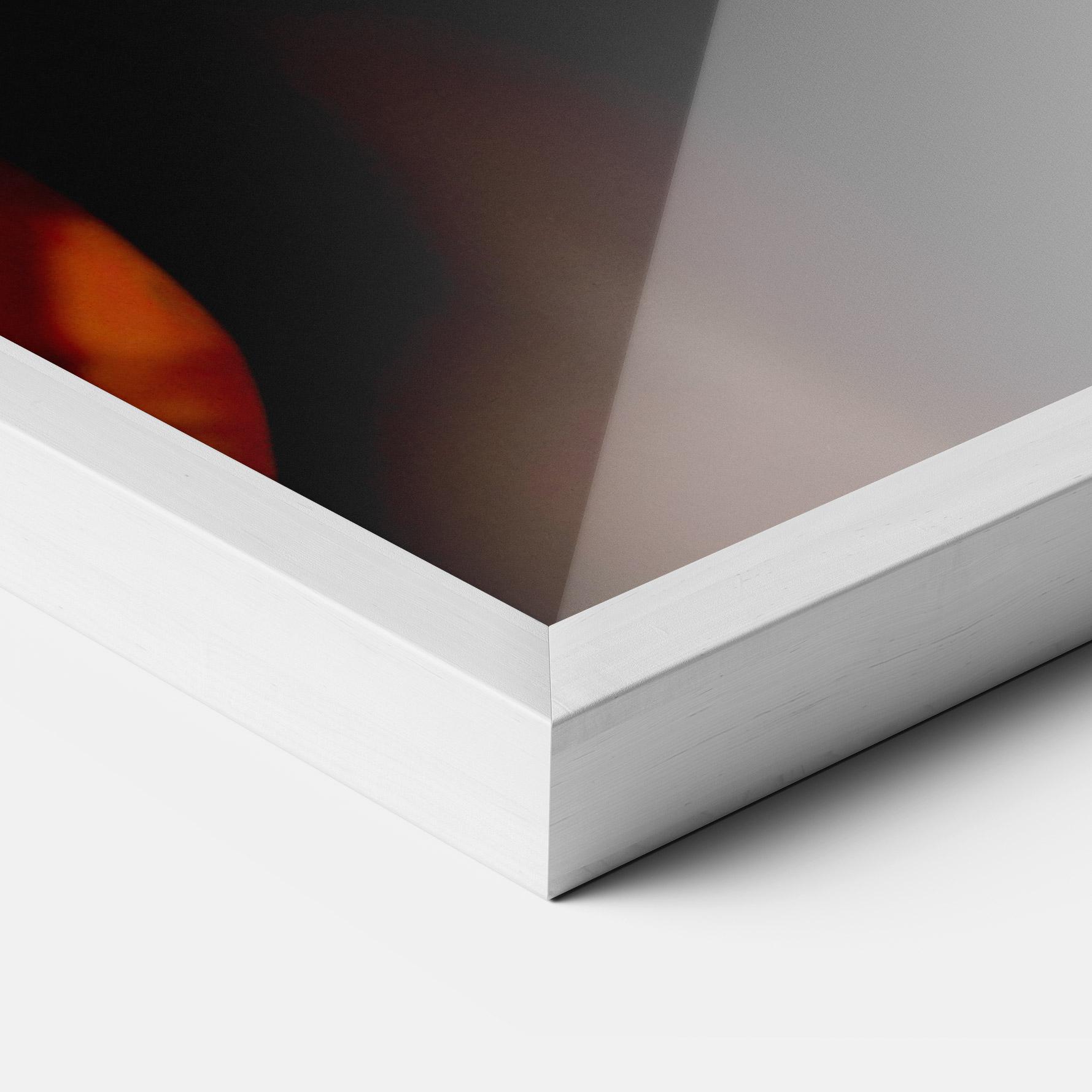 Рамкиран постер Orange Makeup Woman mockup 3