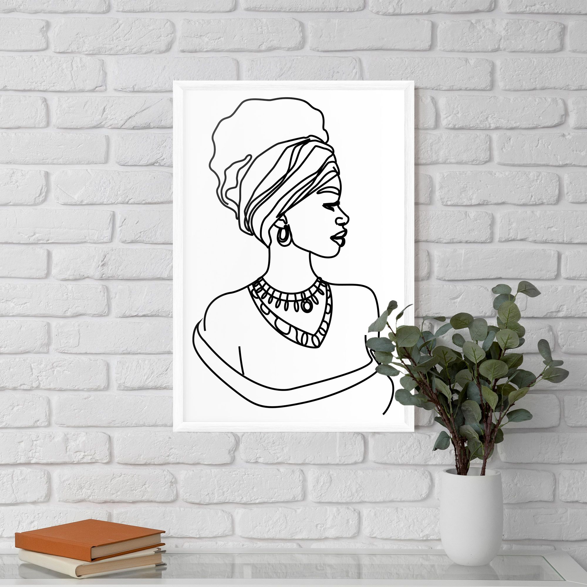 Black Line African mockup 5