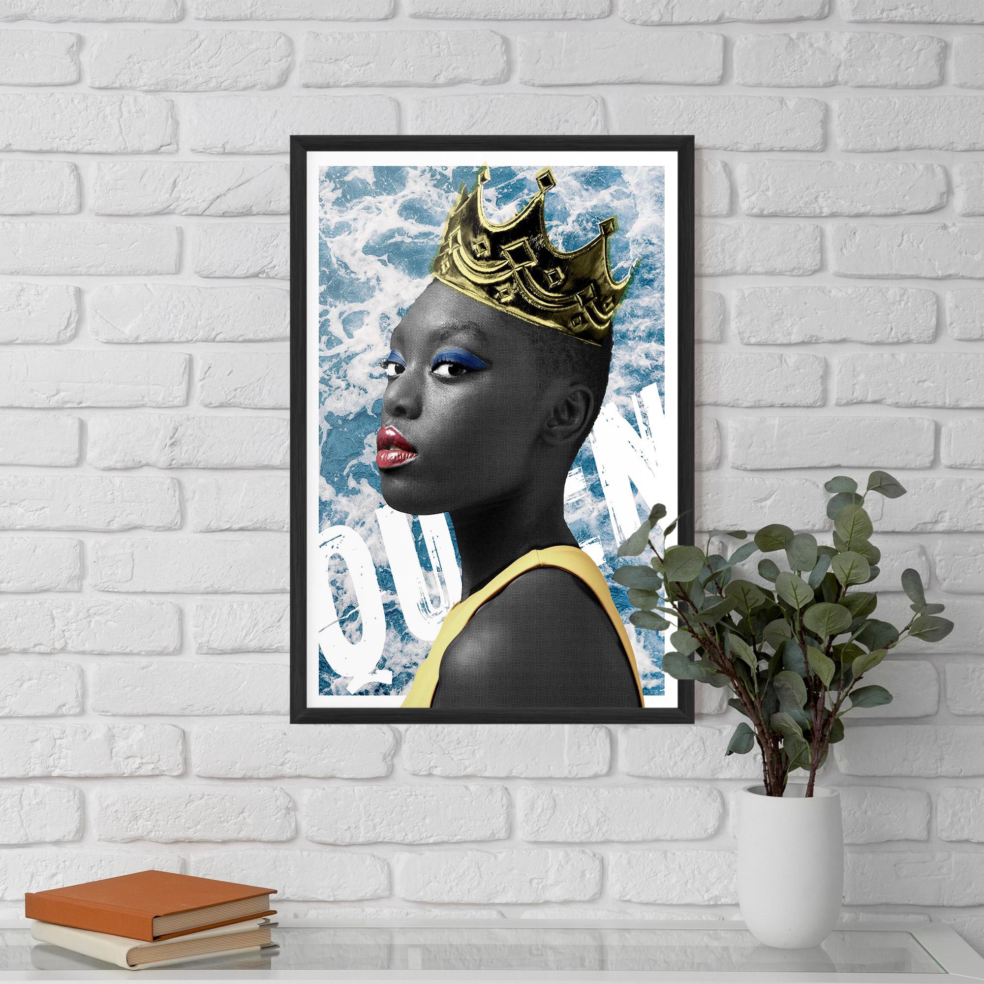 Рамкиран постер American Woman Crown mockup 5