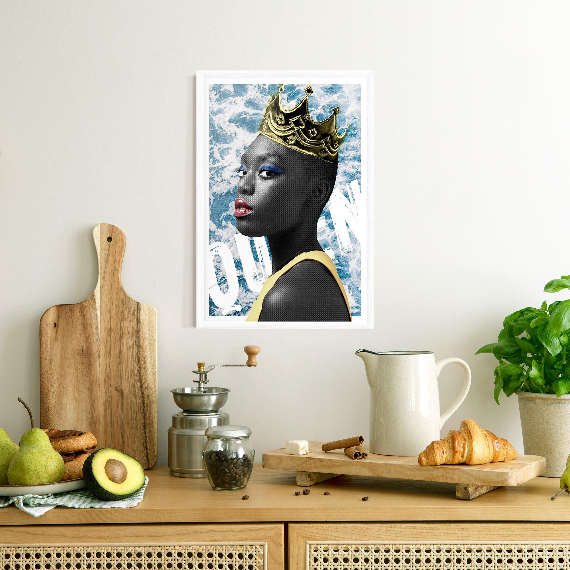 Рамкиран постер American Woman Crown mockup 8