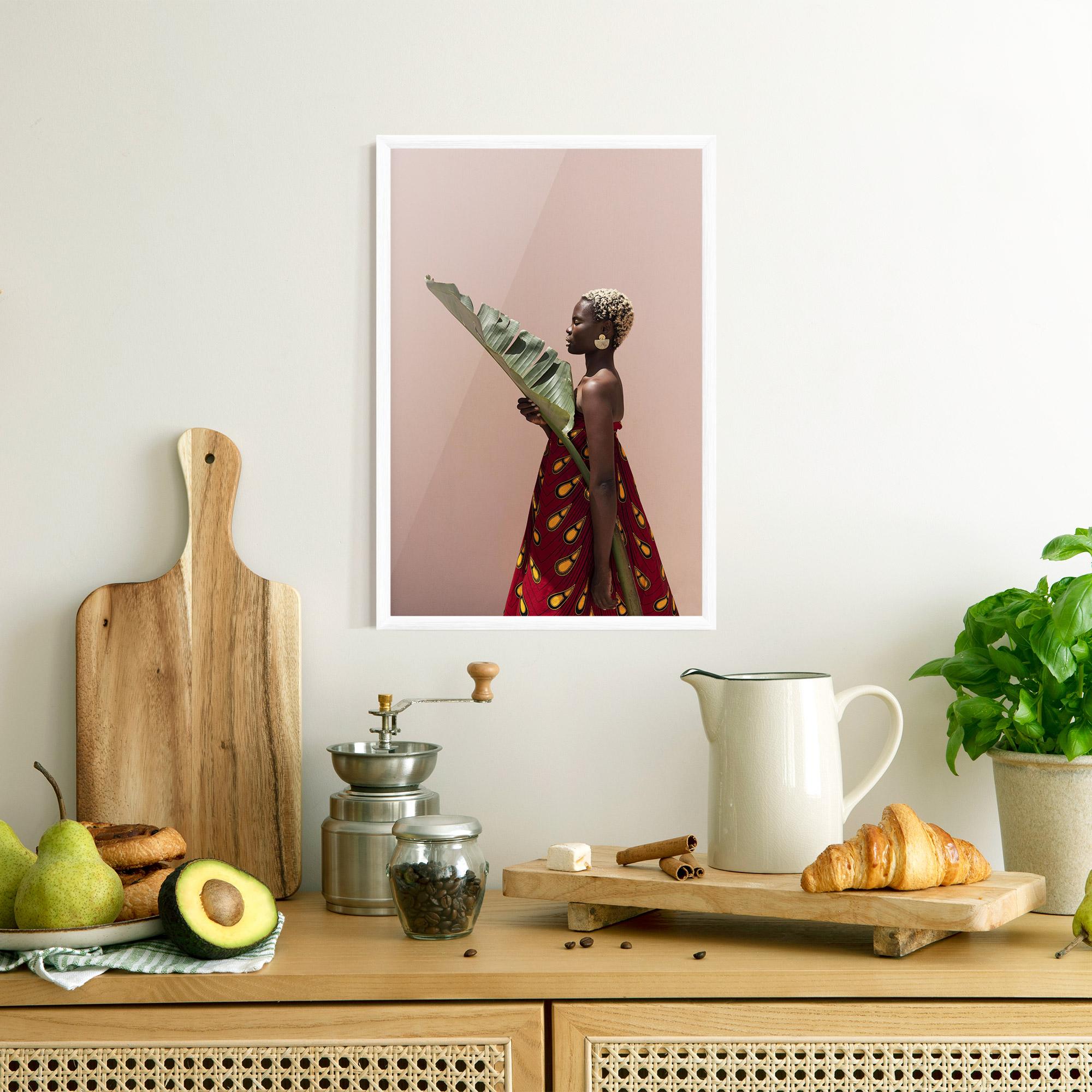 Рамкиран постер Outdoors Fashion mockup 8