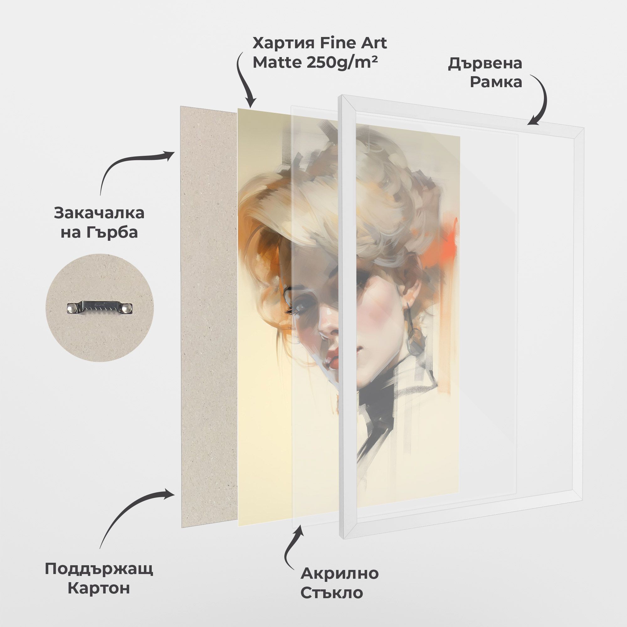 Rockabilly Blonde Girl mockup 1