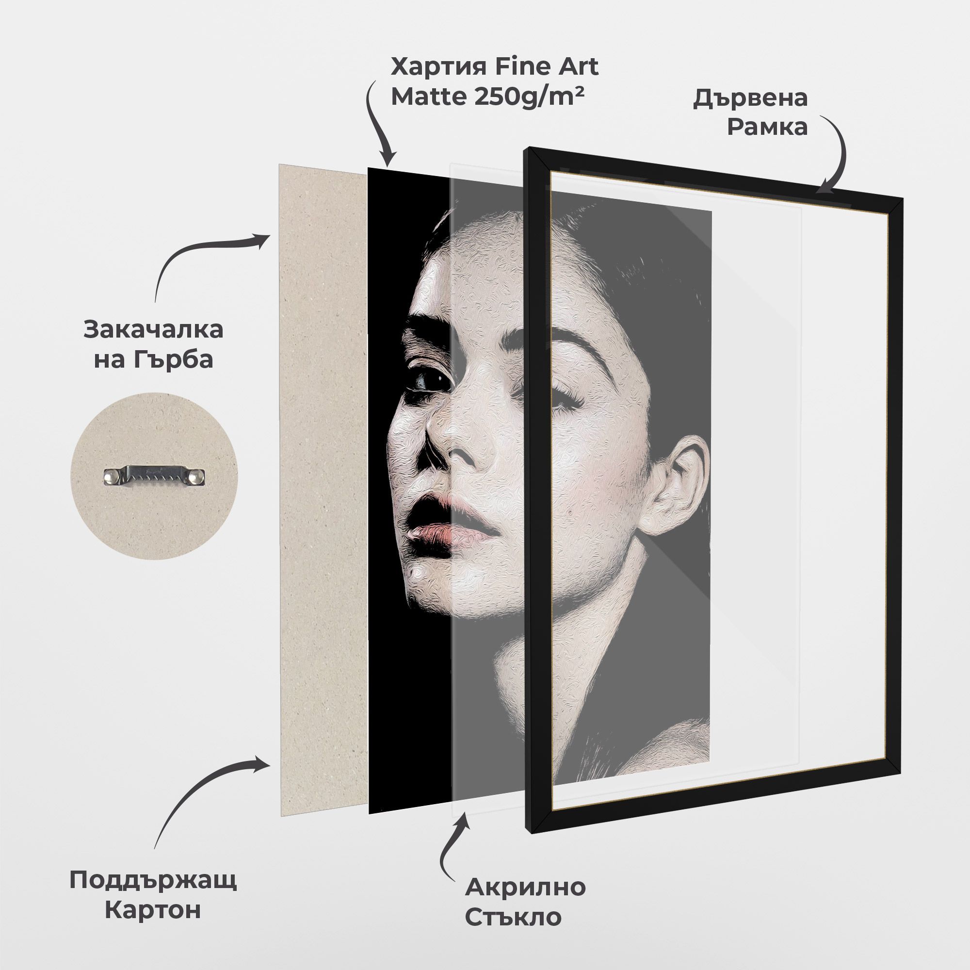 Pretty Portrait Girl mockup 1