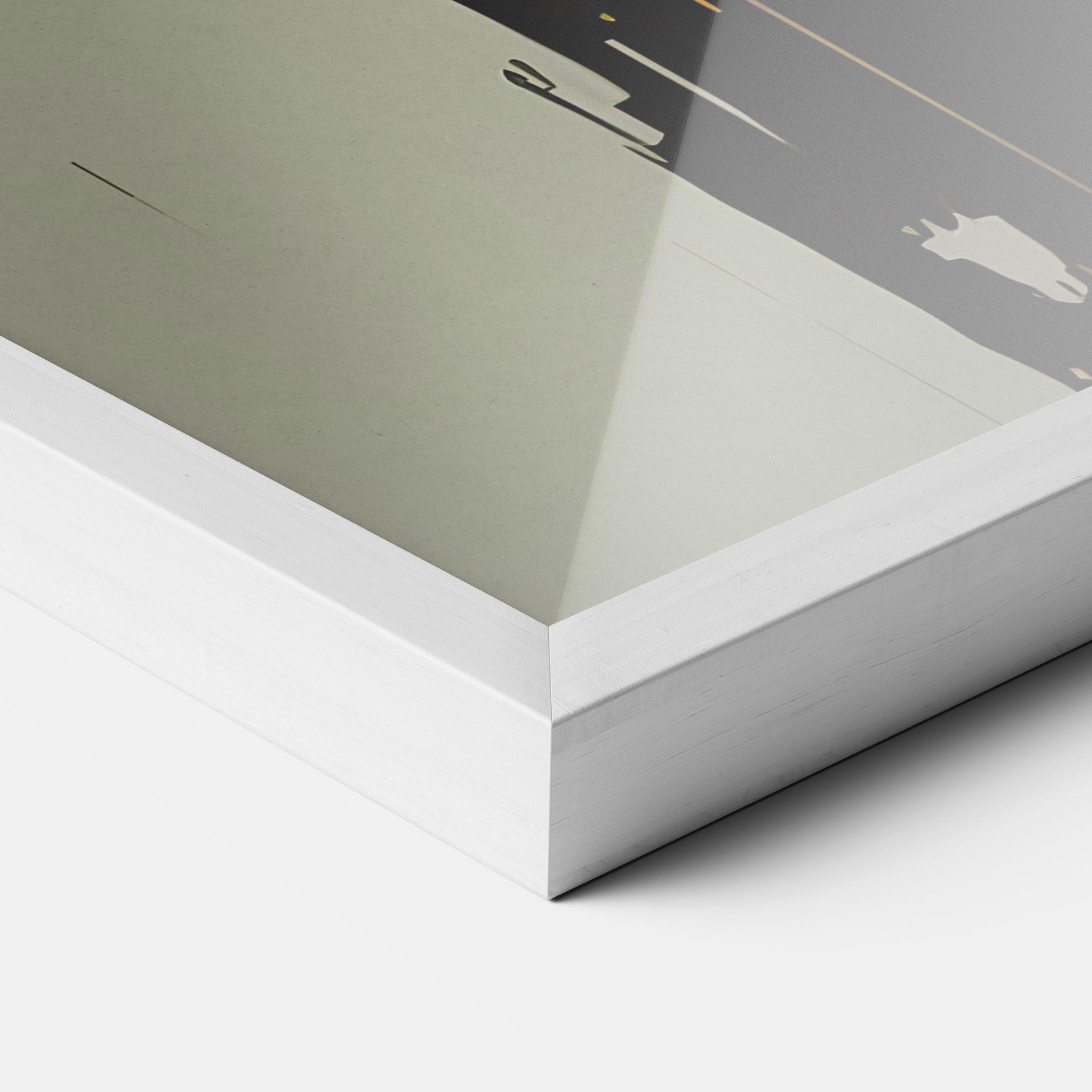 Рамкиран постер Apologetic Face mockup 3