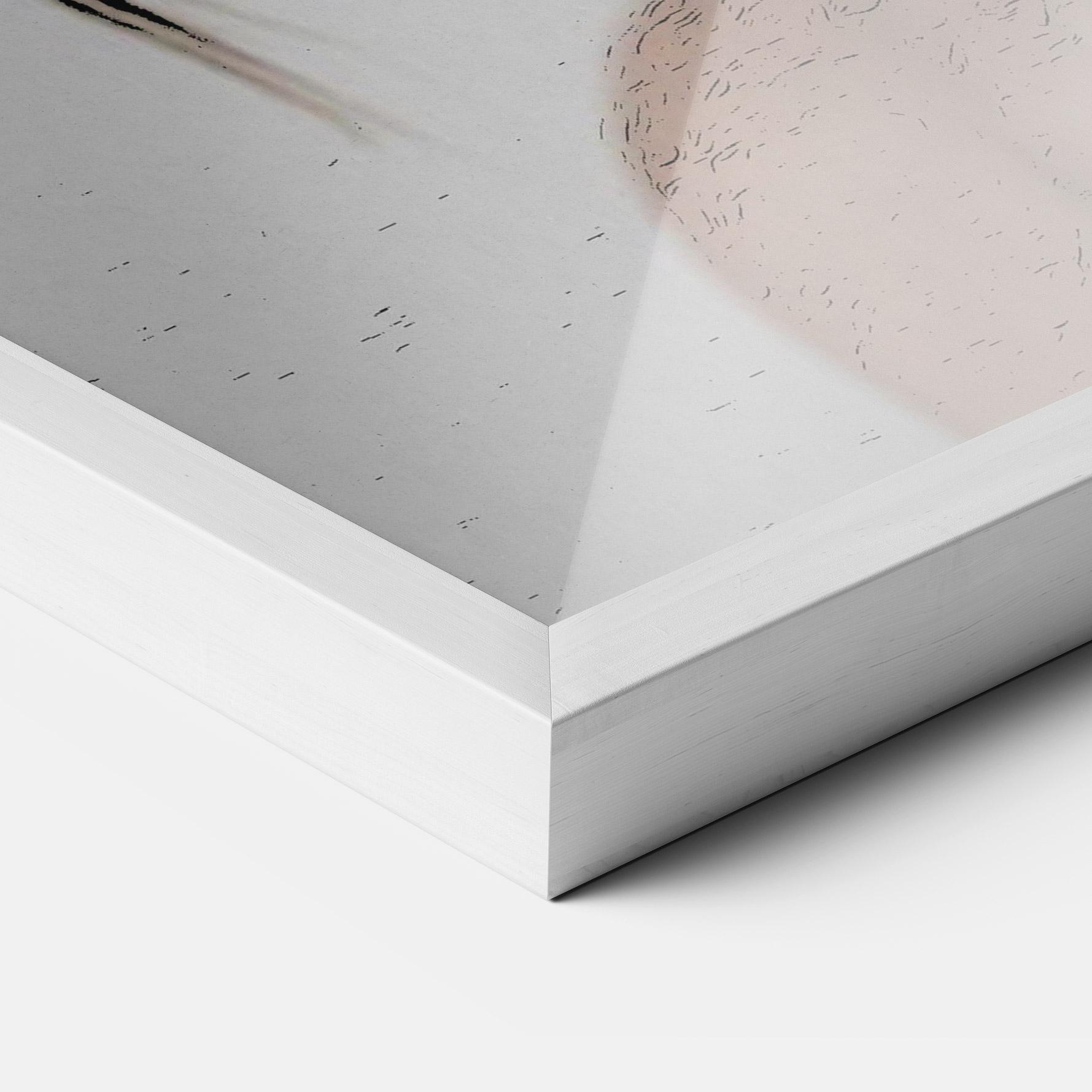 Рамкиран постер Big Eyes Portrait mockup 3