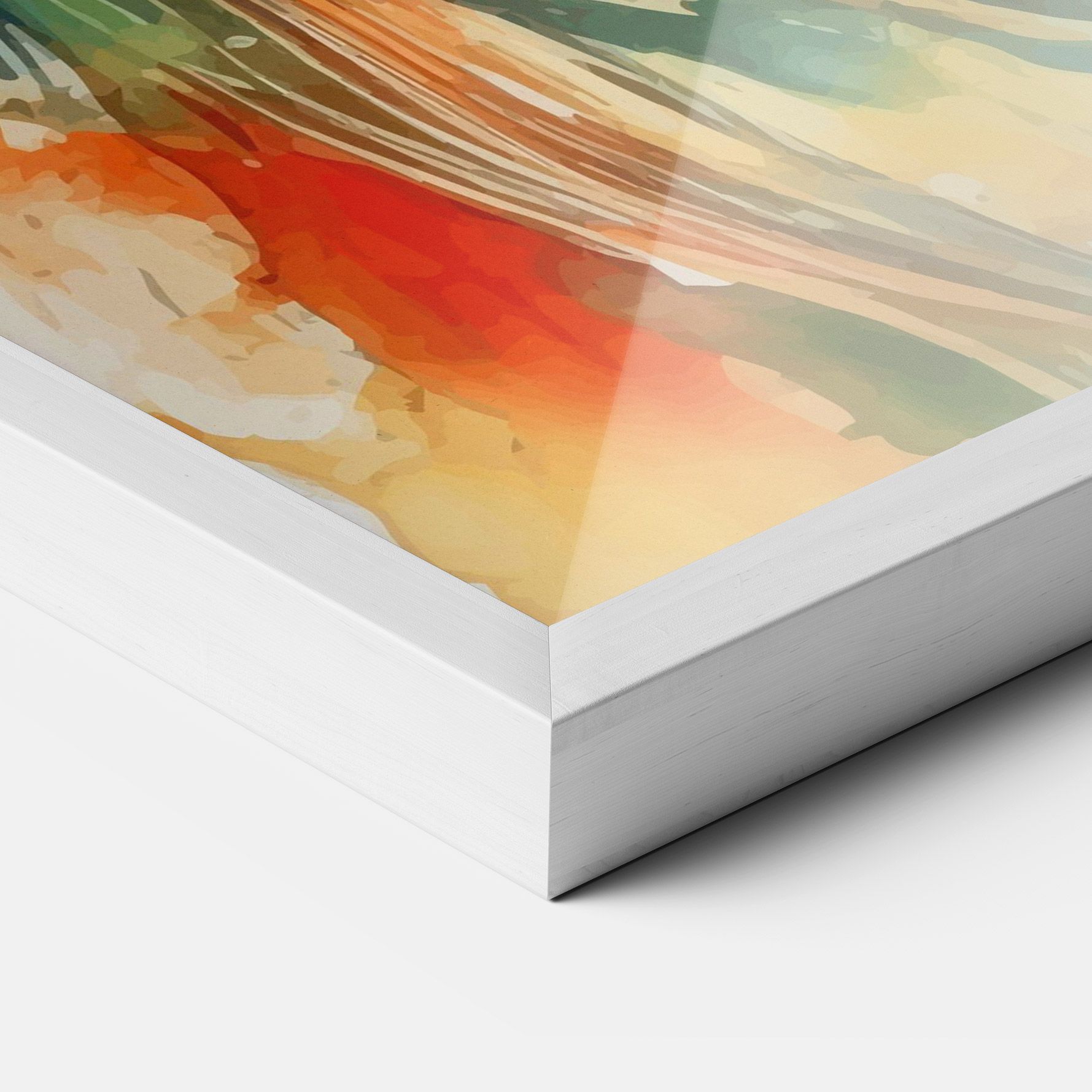 Colorful Portrait Art mockup 3