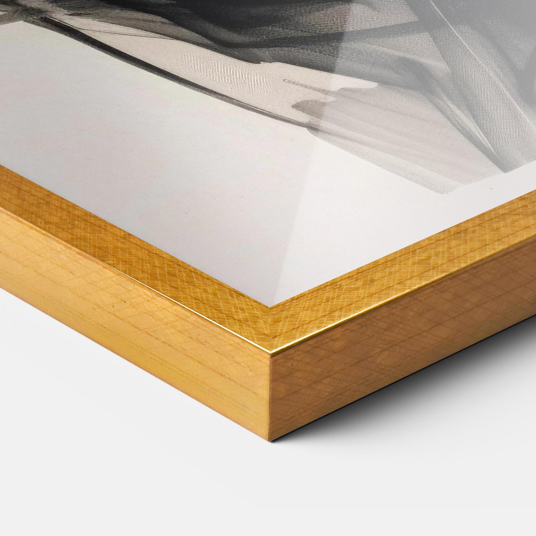 Рамкиран постер Continuous Line Woman mockup 3