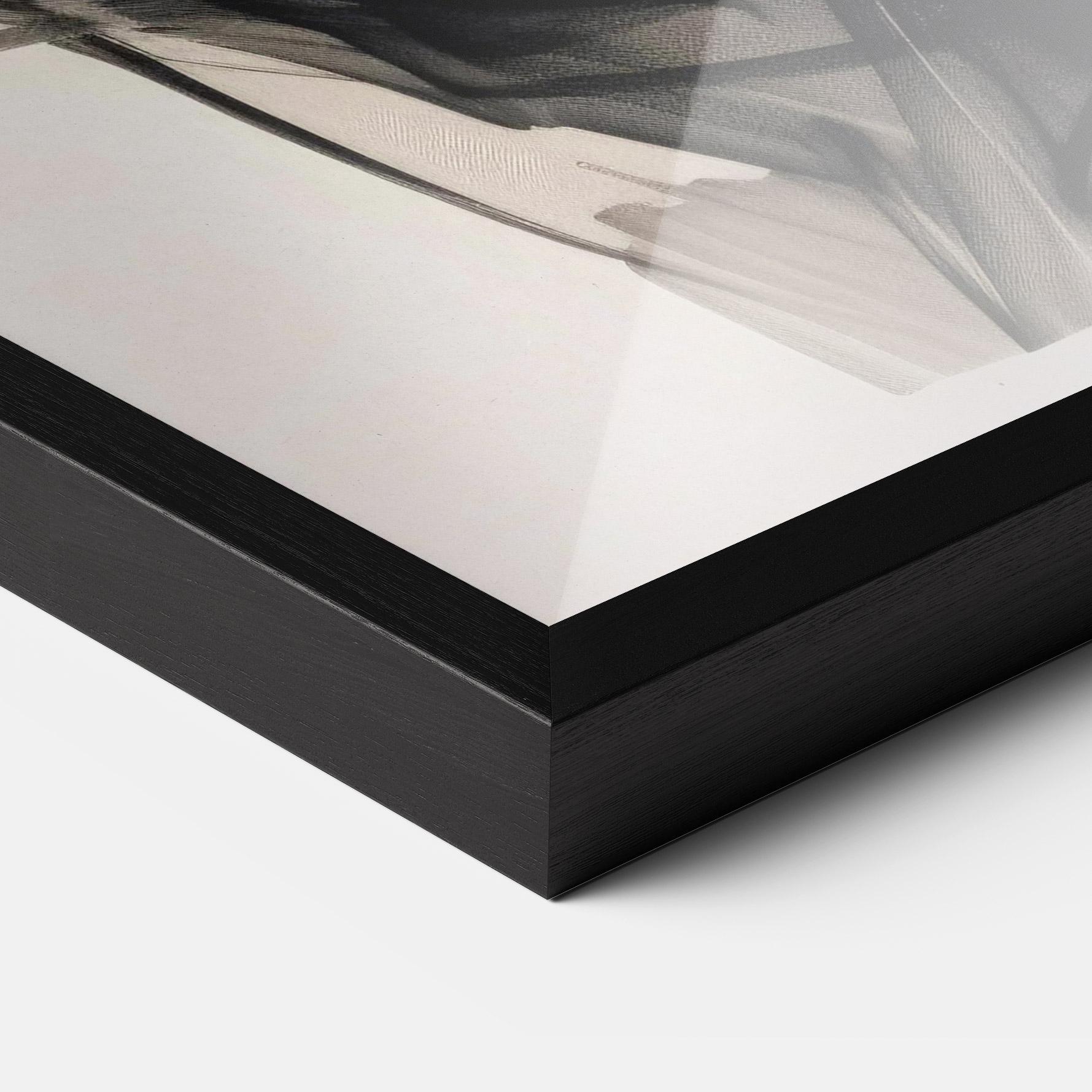 Рамкиран постер Continuous Line Woman mockup 3