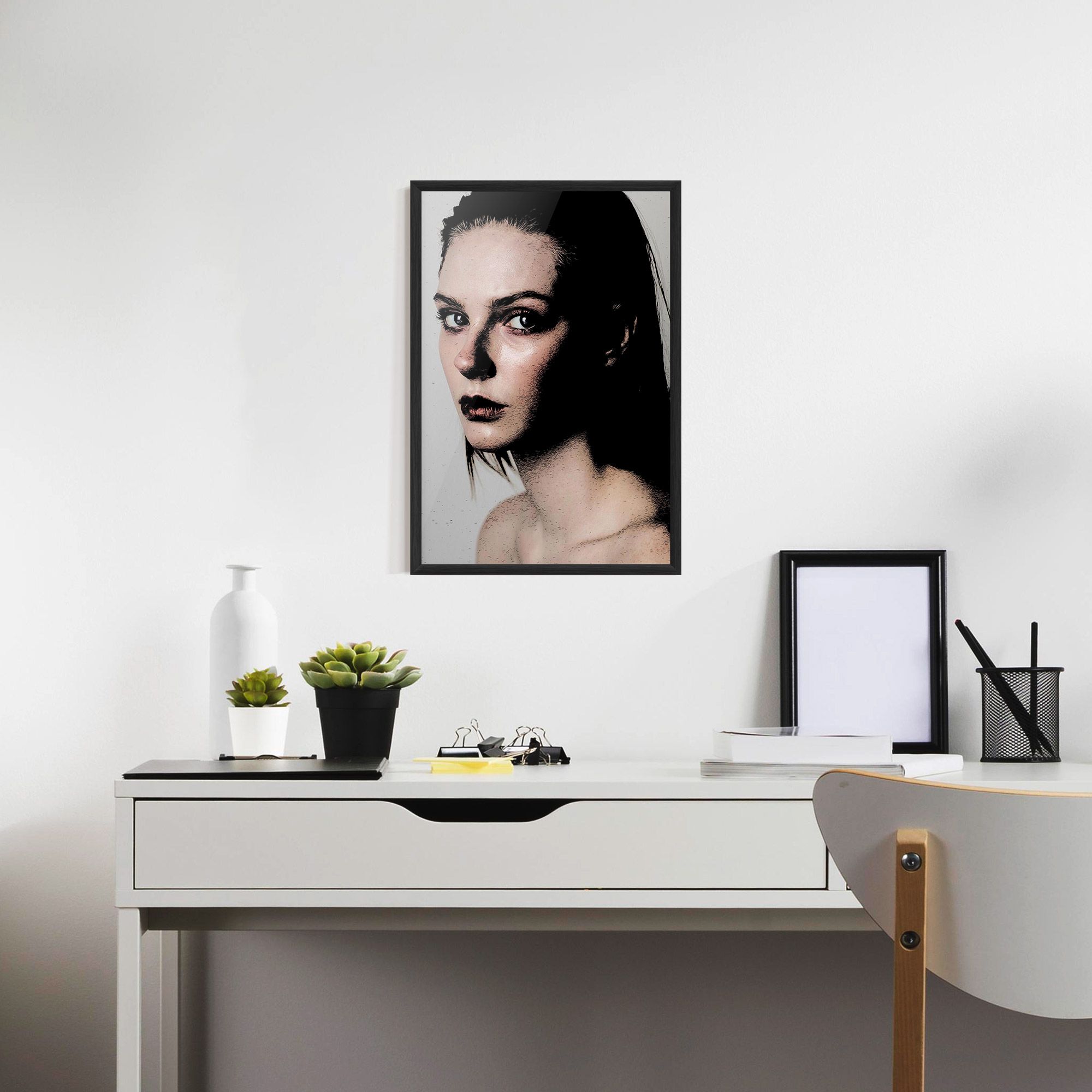 Big Eyes Portrait mockup 7