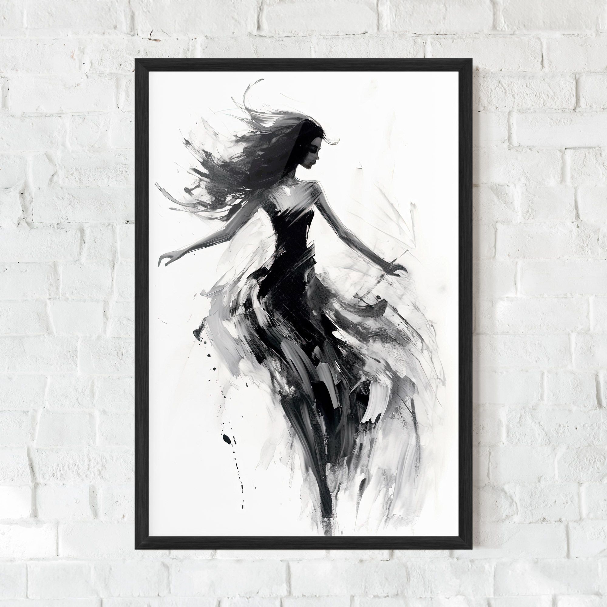 Black Ink Woman mockup 0