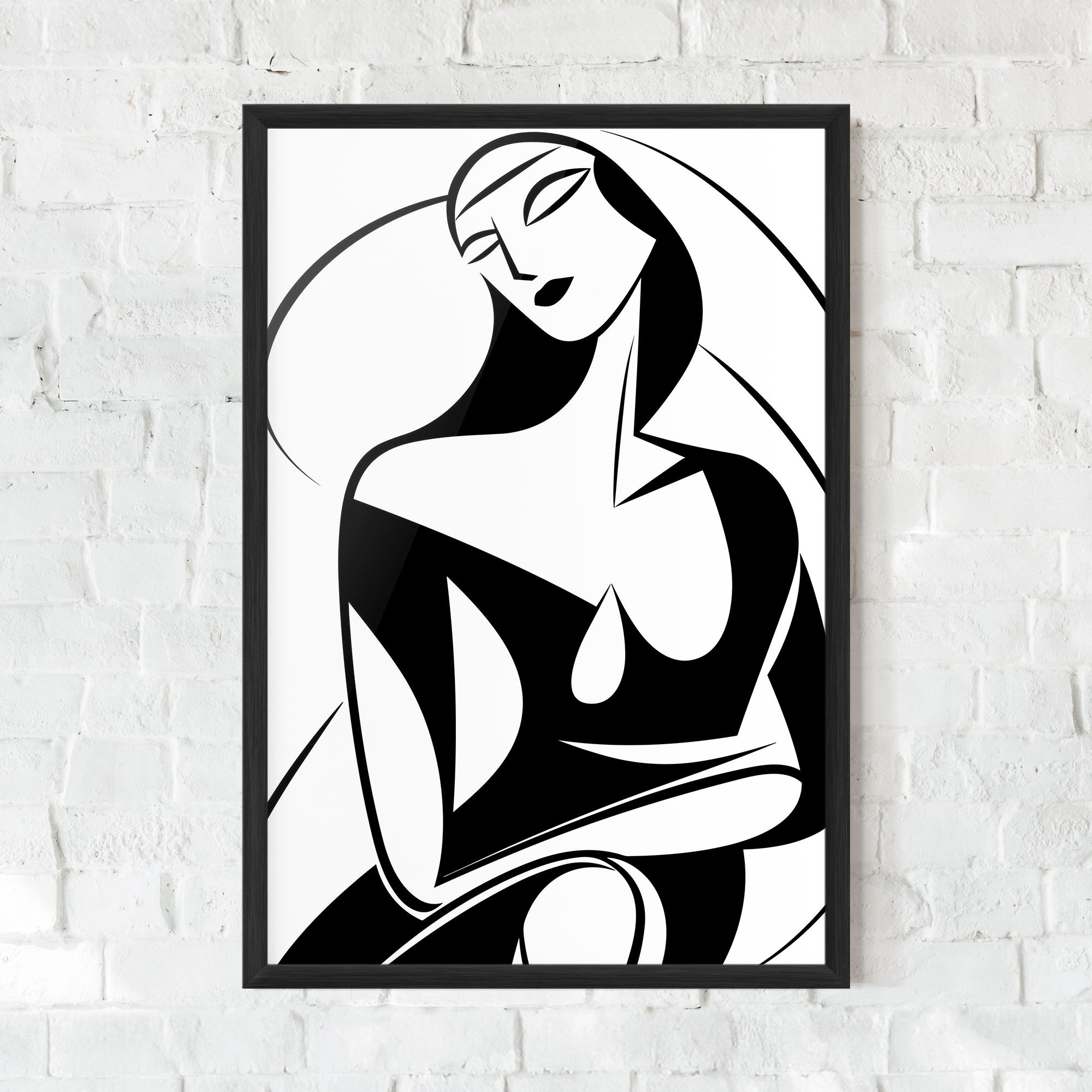 Pretty Woman Shilouette mockup 0