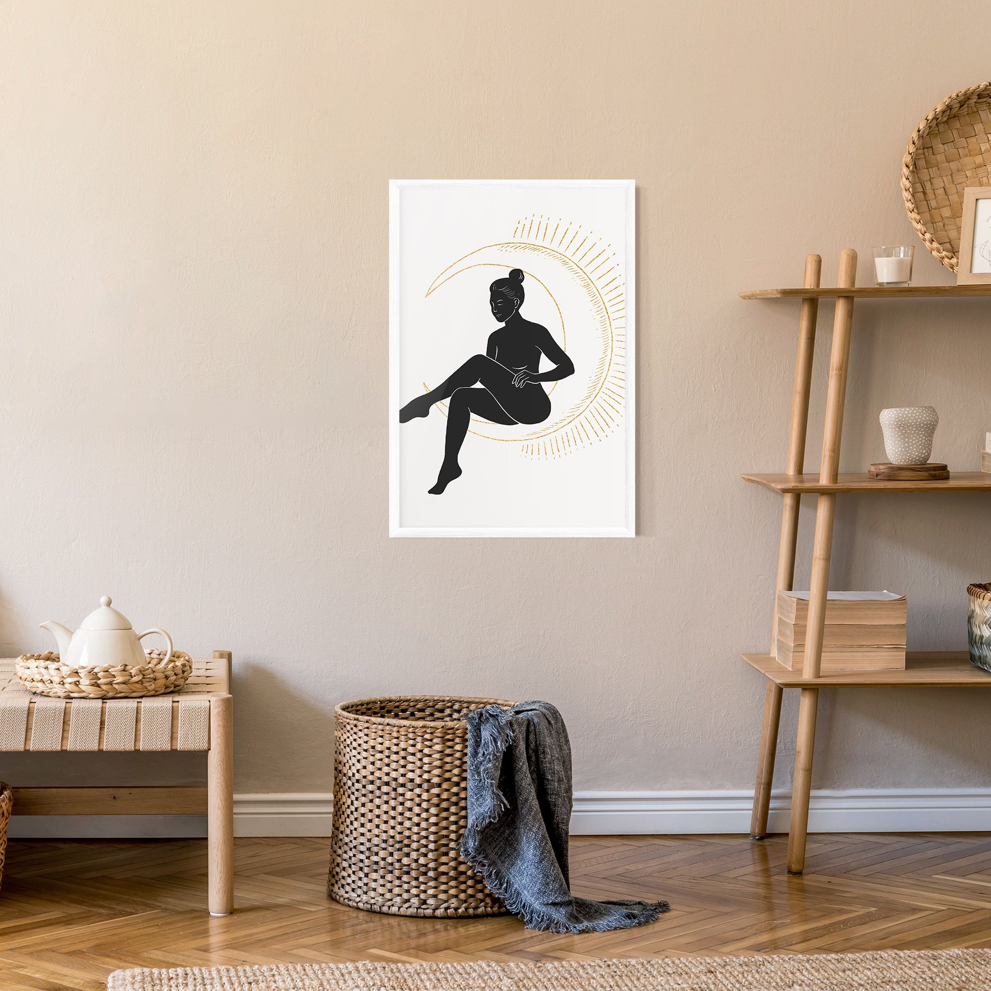 Sitting On The Moon mockup 9