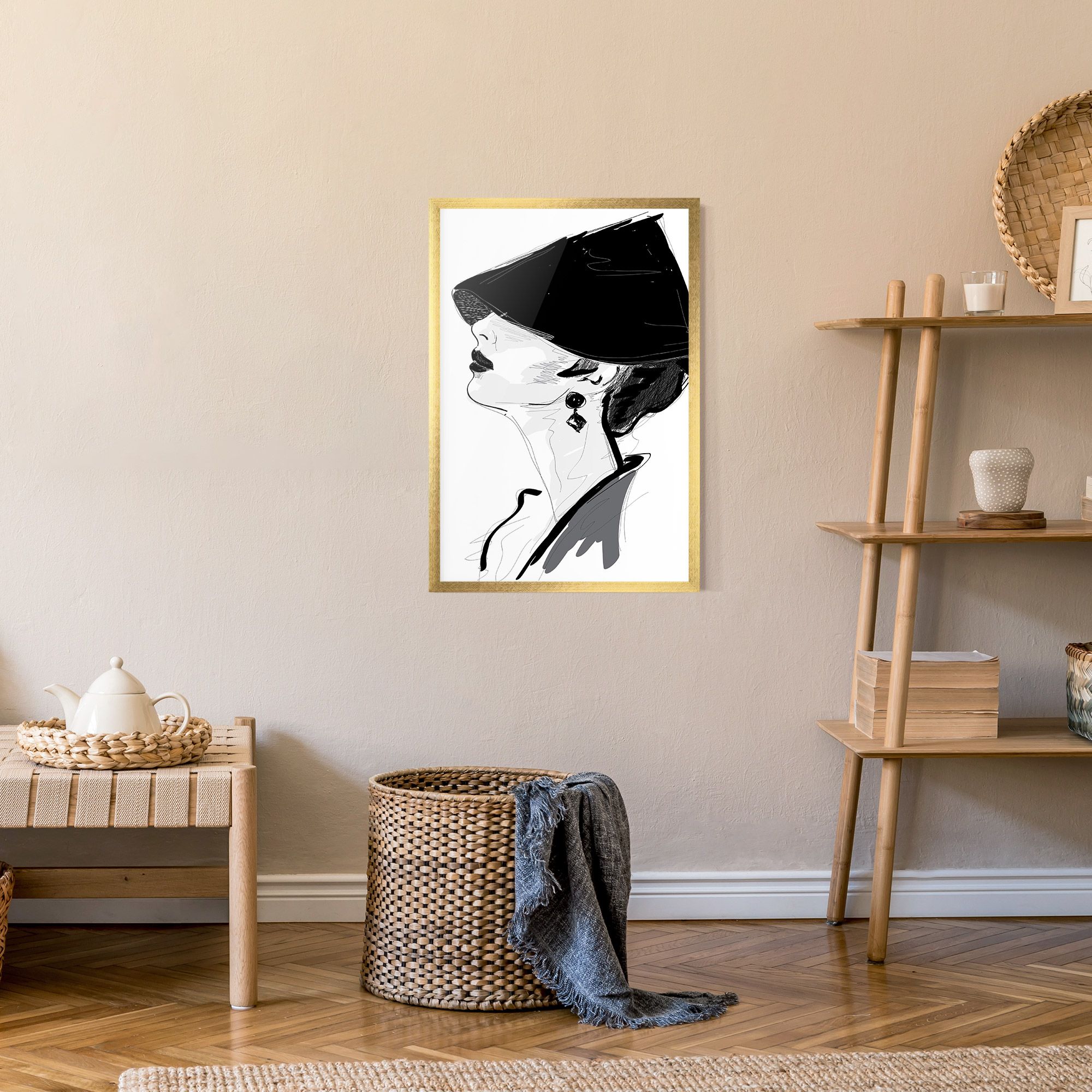 Asian Shilouette mockup 9