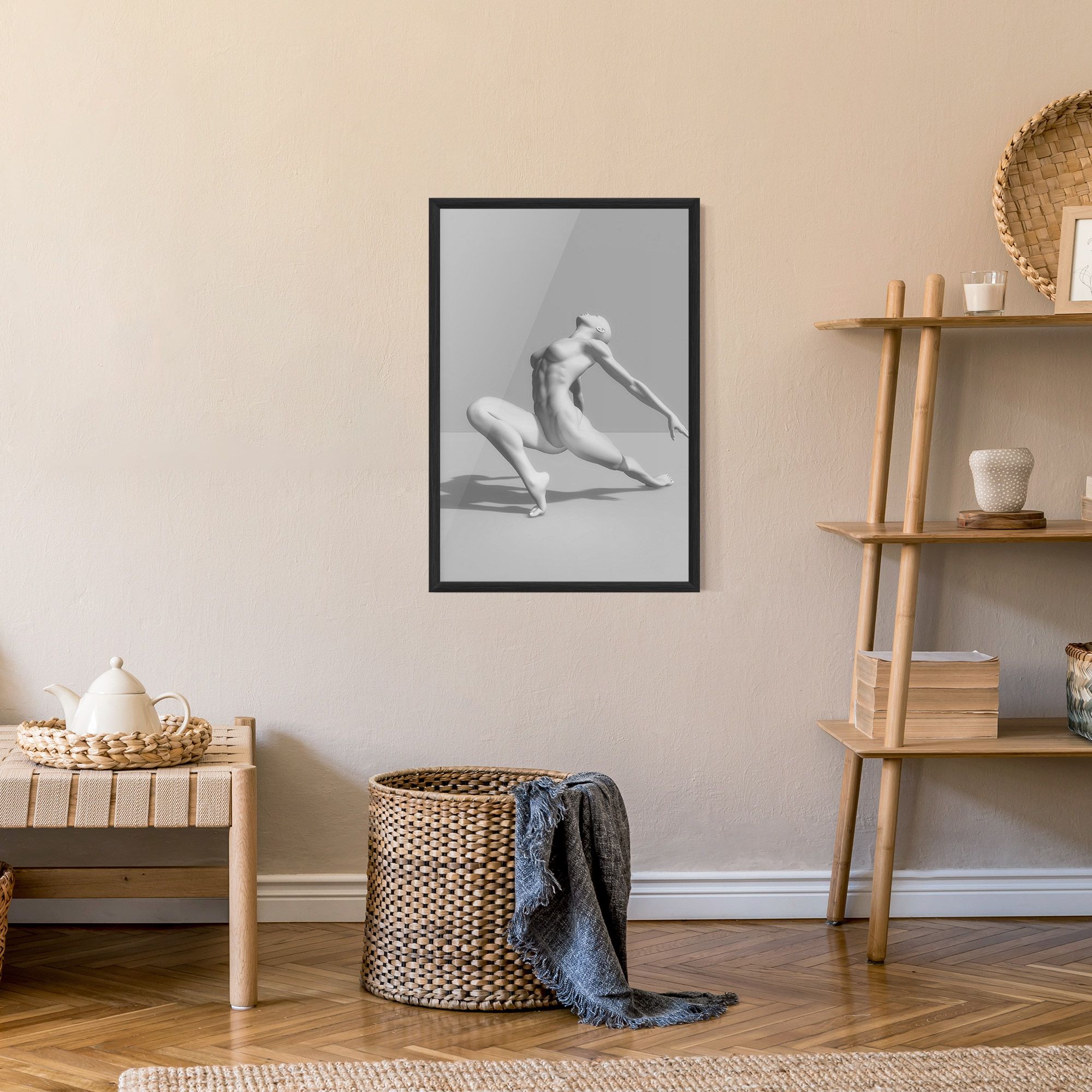 3d Ballet Pose mockup 9