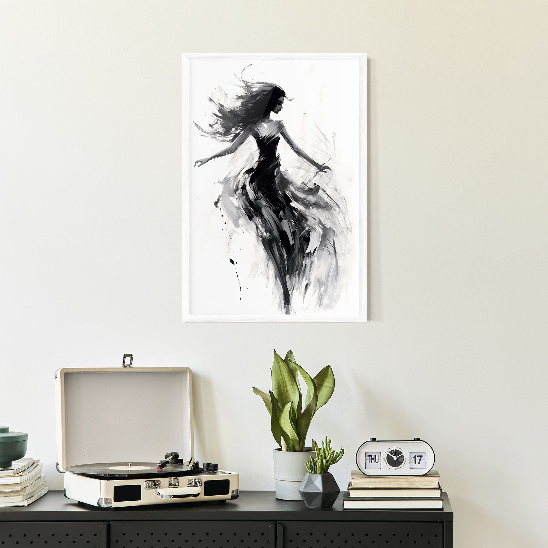 Black Ink Woman mockup 2