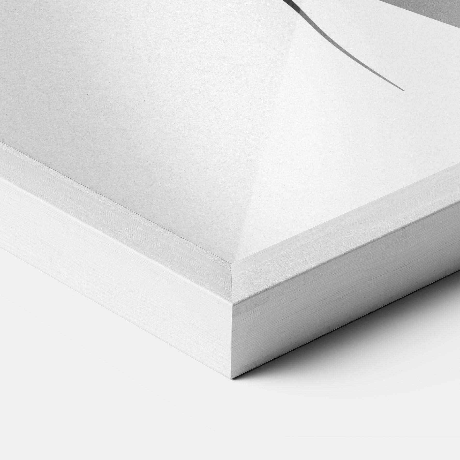 Рамкиран постер Woman Shape Line mockup 3