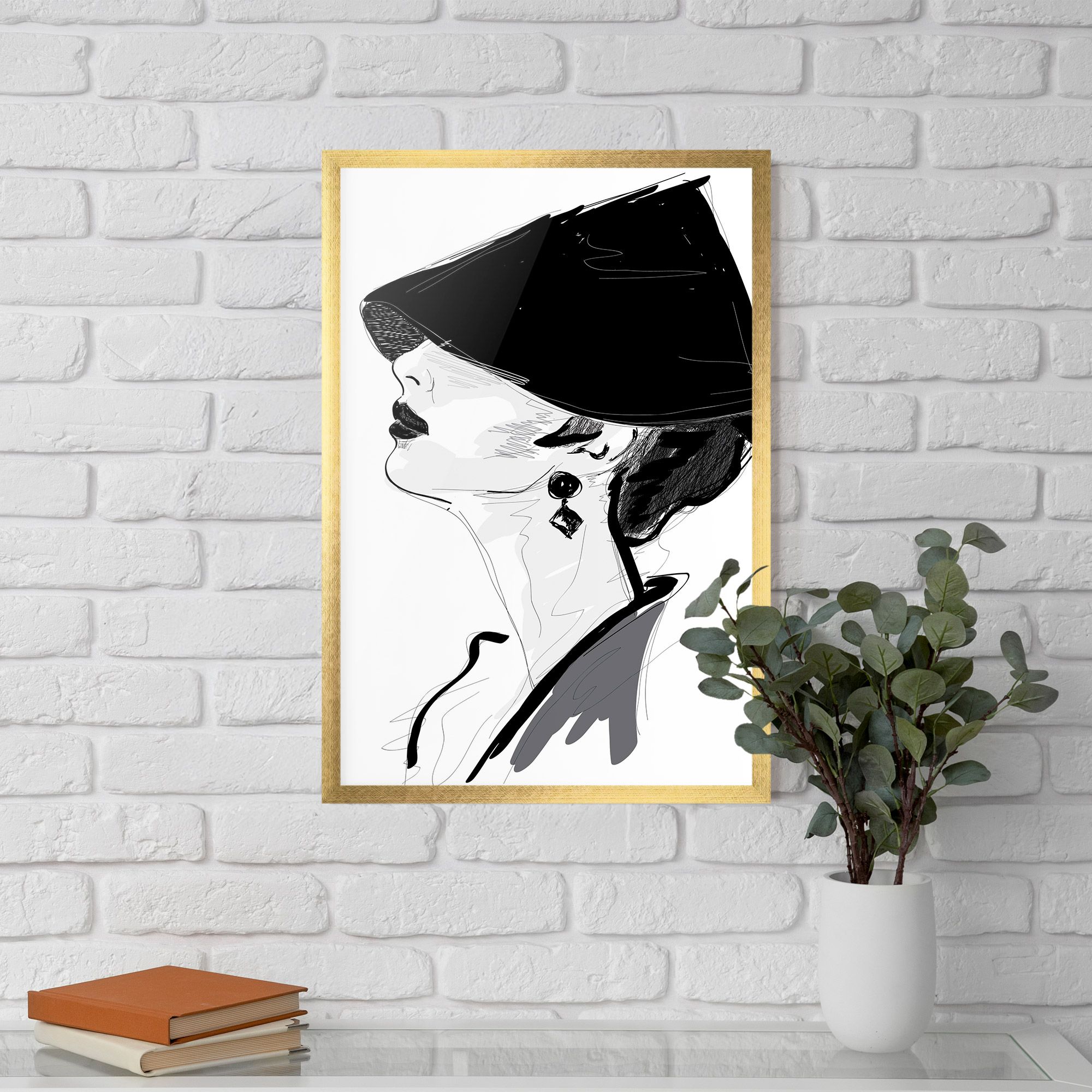 Asian Shilouette mockup 5