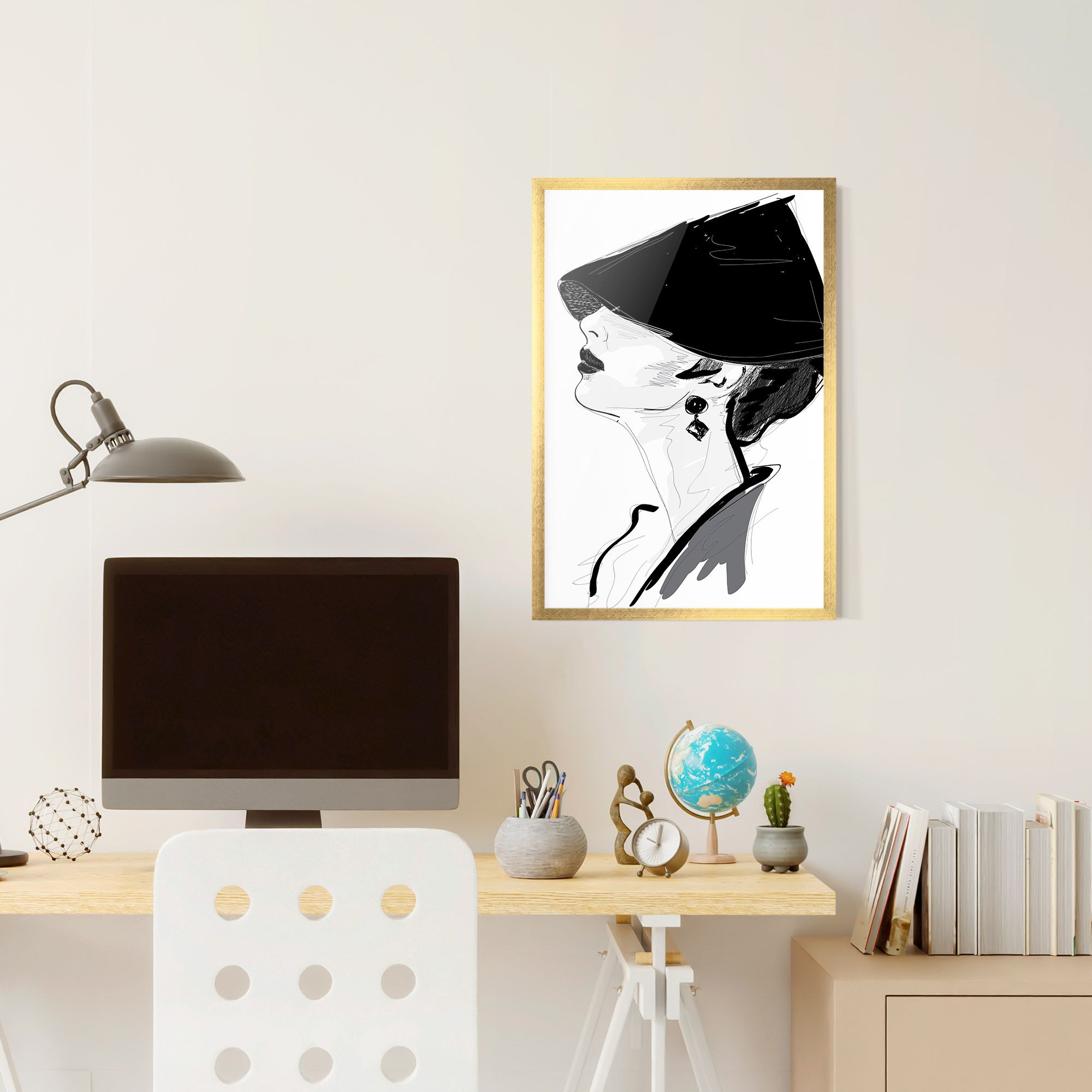 Asian Shilouette mockup 6