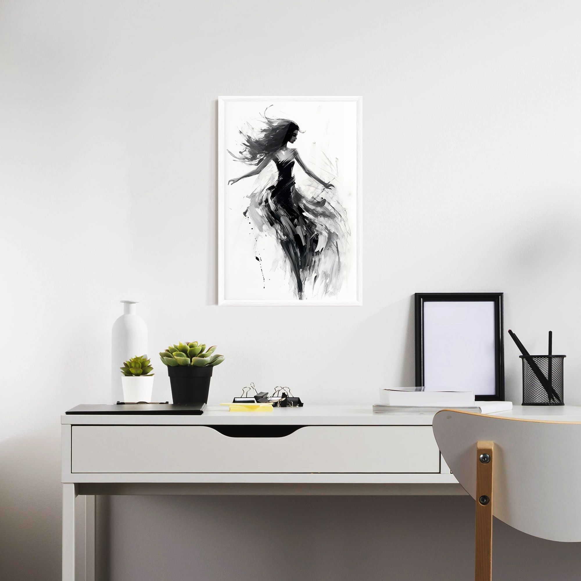 Black Ink Woman mockup 7