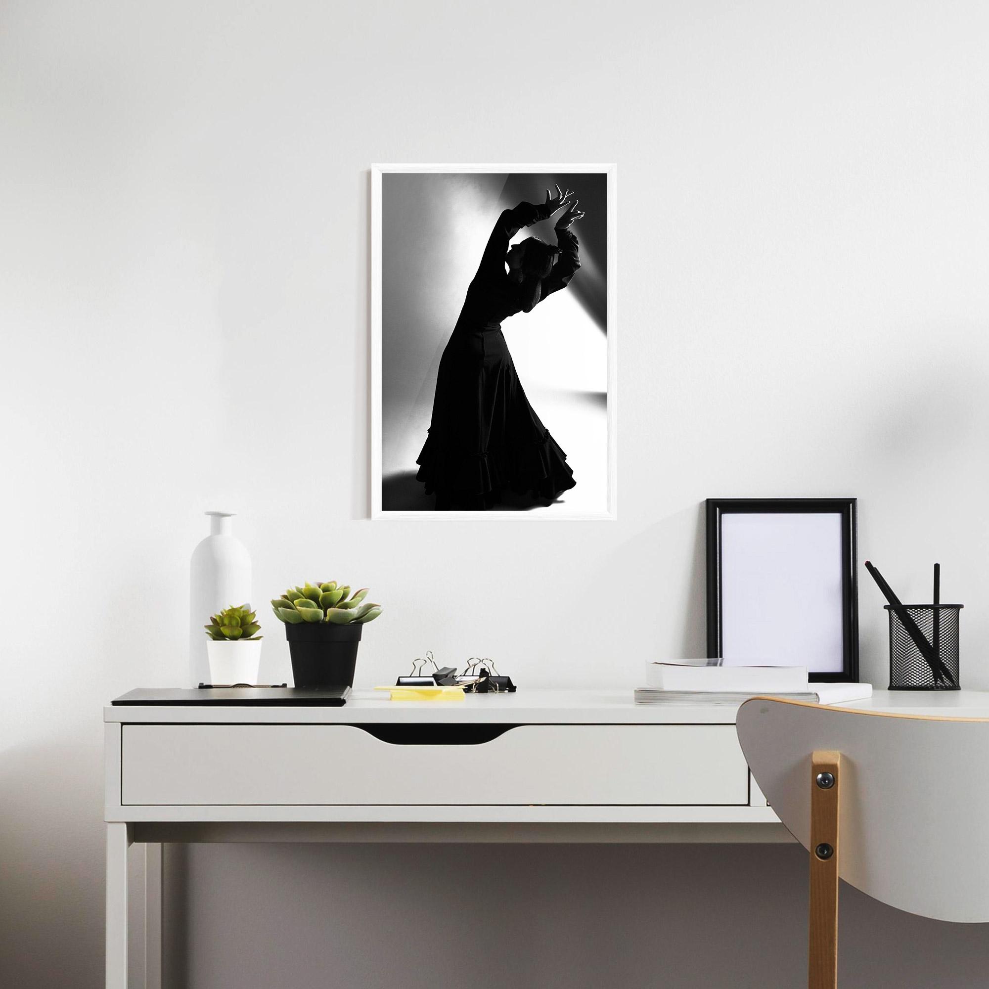 Рамкиран постер Full Shot Dancer mockup 7