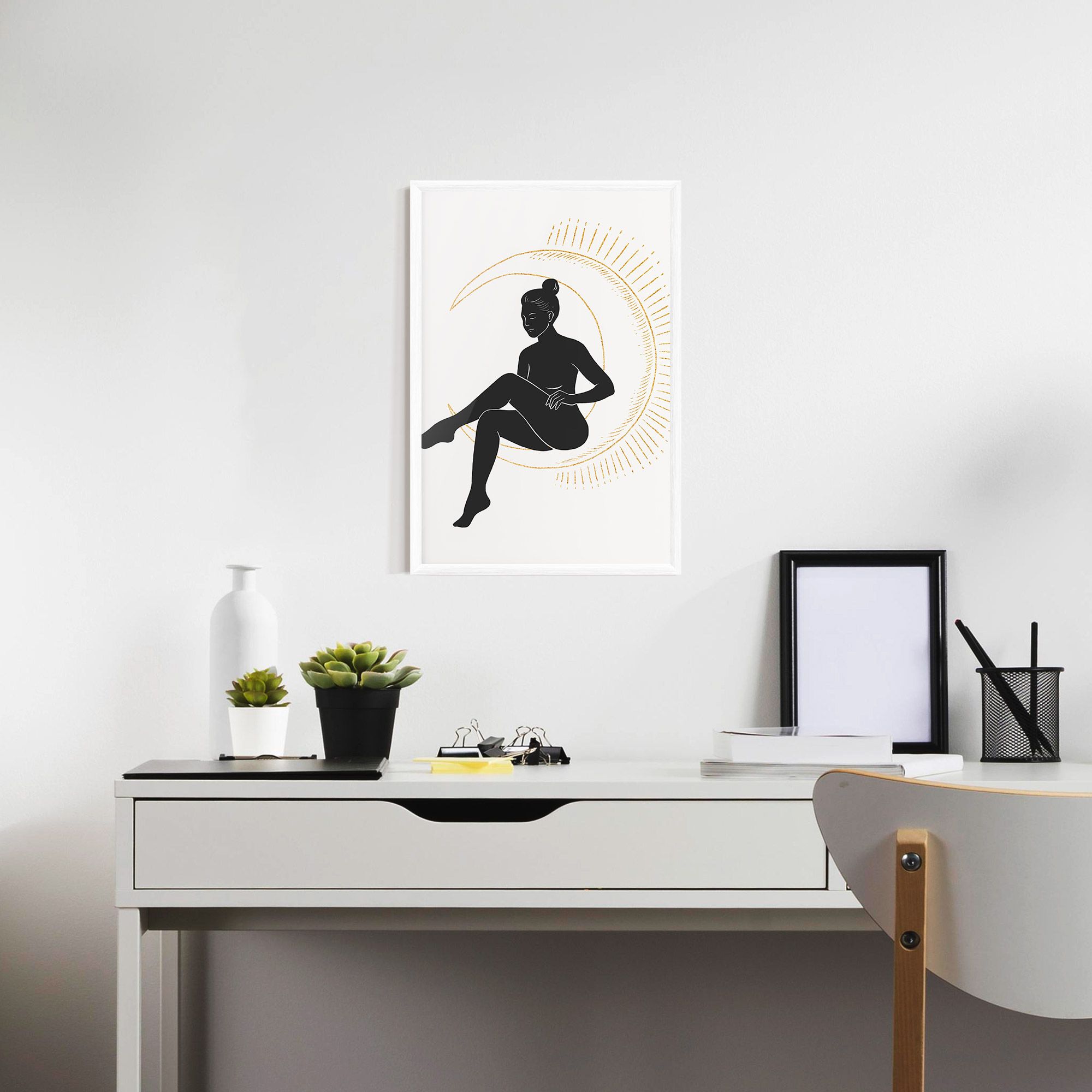 Sitting On The Moon mockup 7