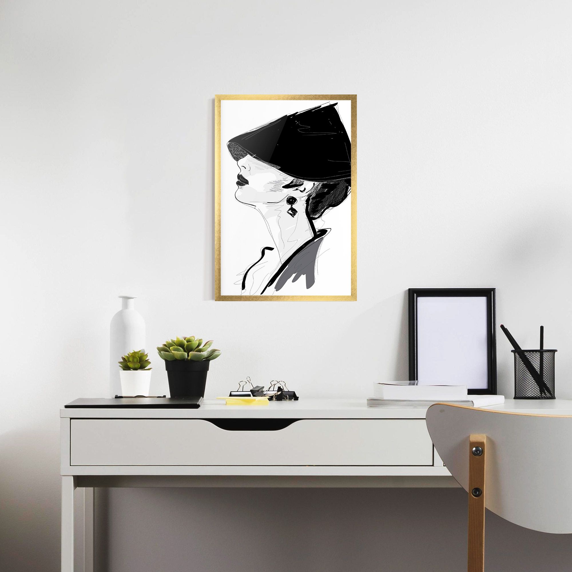 Asian Shilouette mockup 7