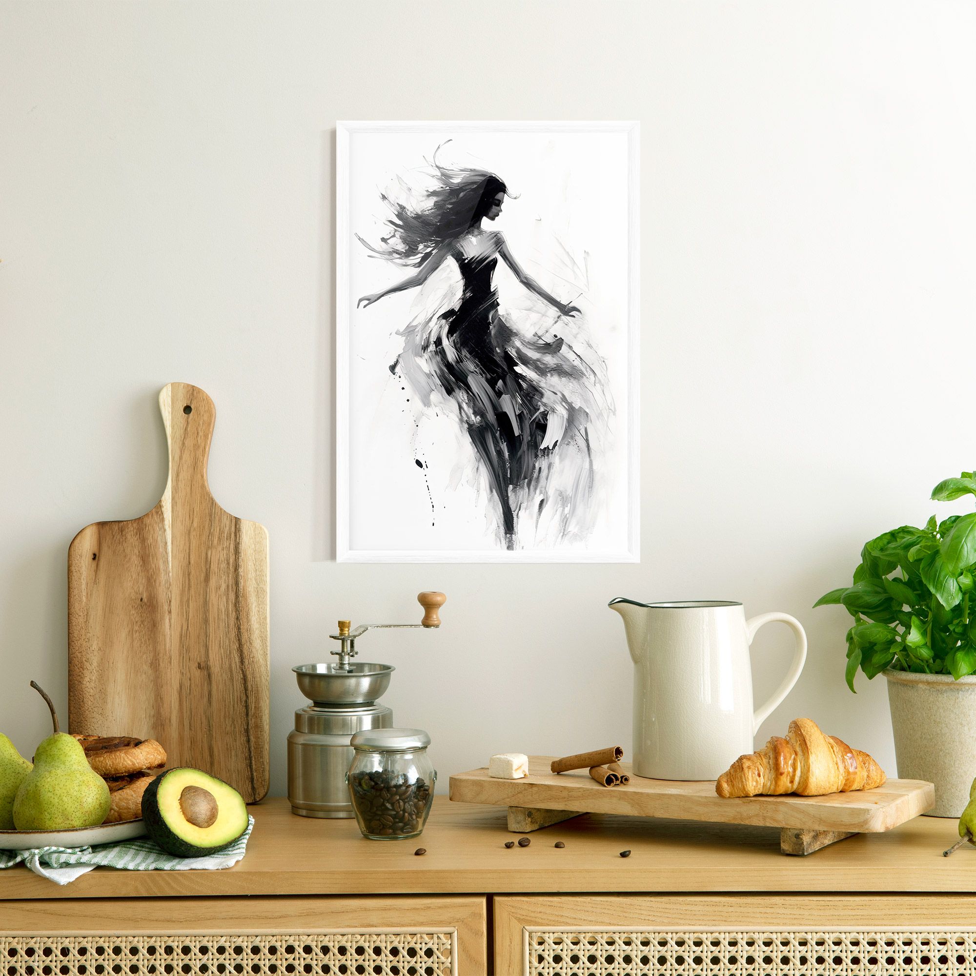 Black Ink Woman mockup 8