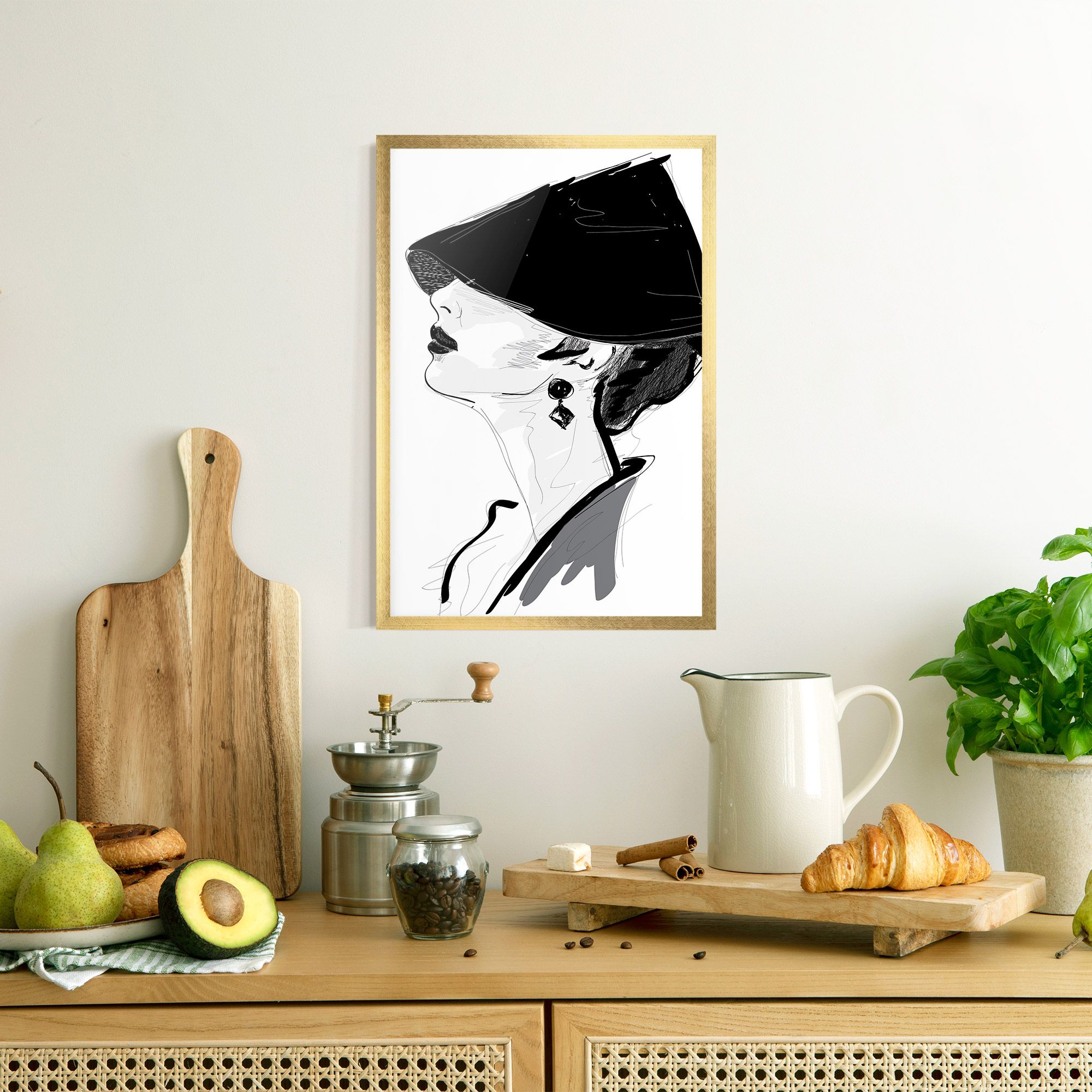 Asian Shilouette mockup 8