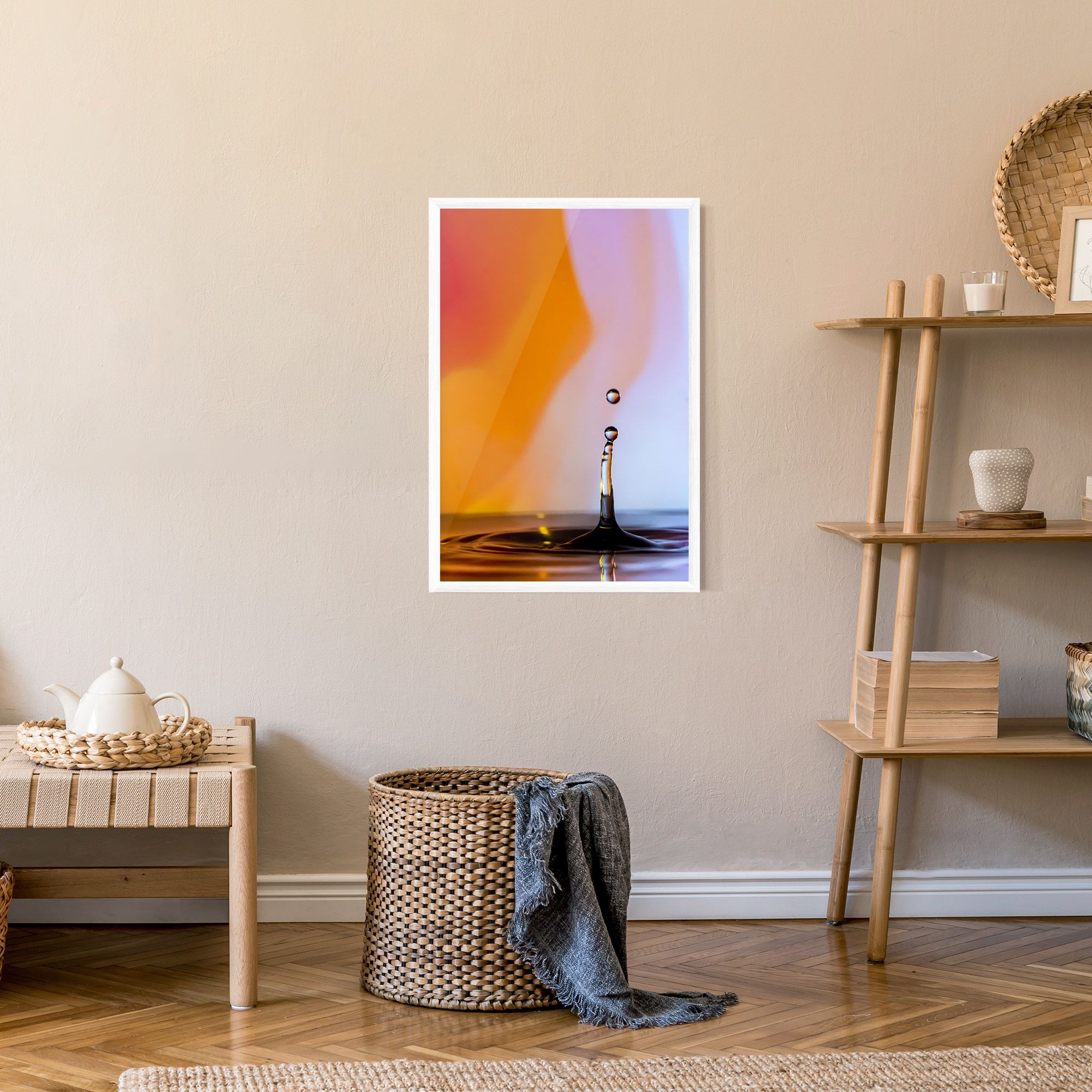 Orange Light Drop mockup 9