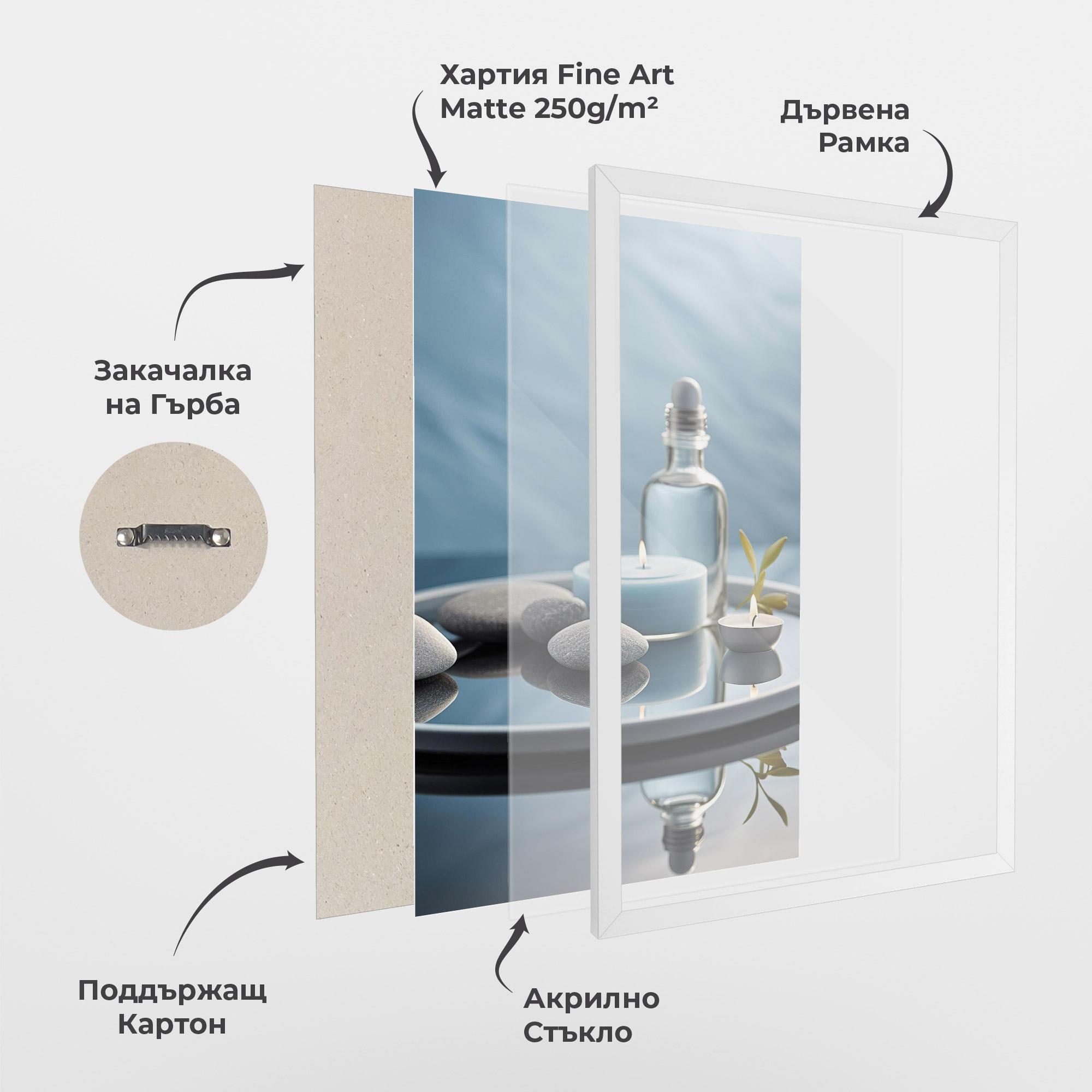 Рамкиран постер Beauty Treatment mockup 1