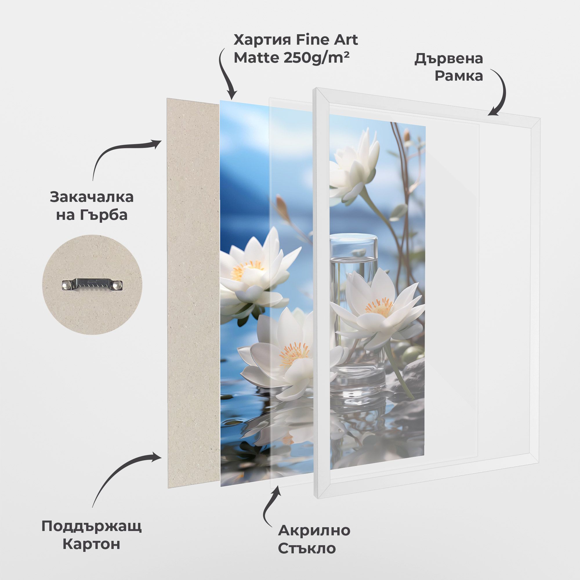 Flower Water Glass mockup 1