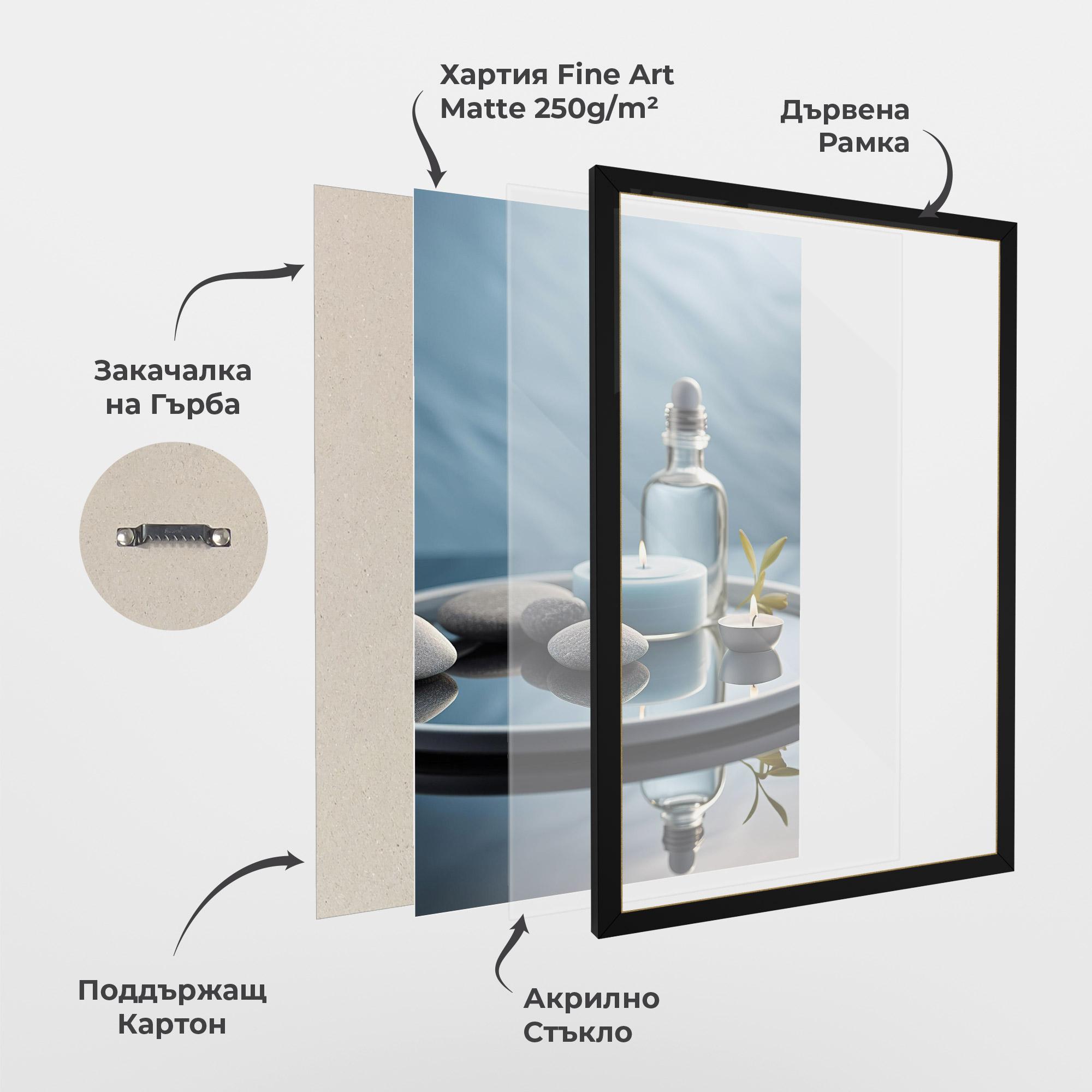 Рамкиран постер Beauty Treatment mockup 1