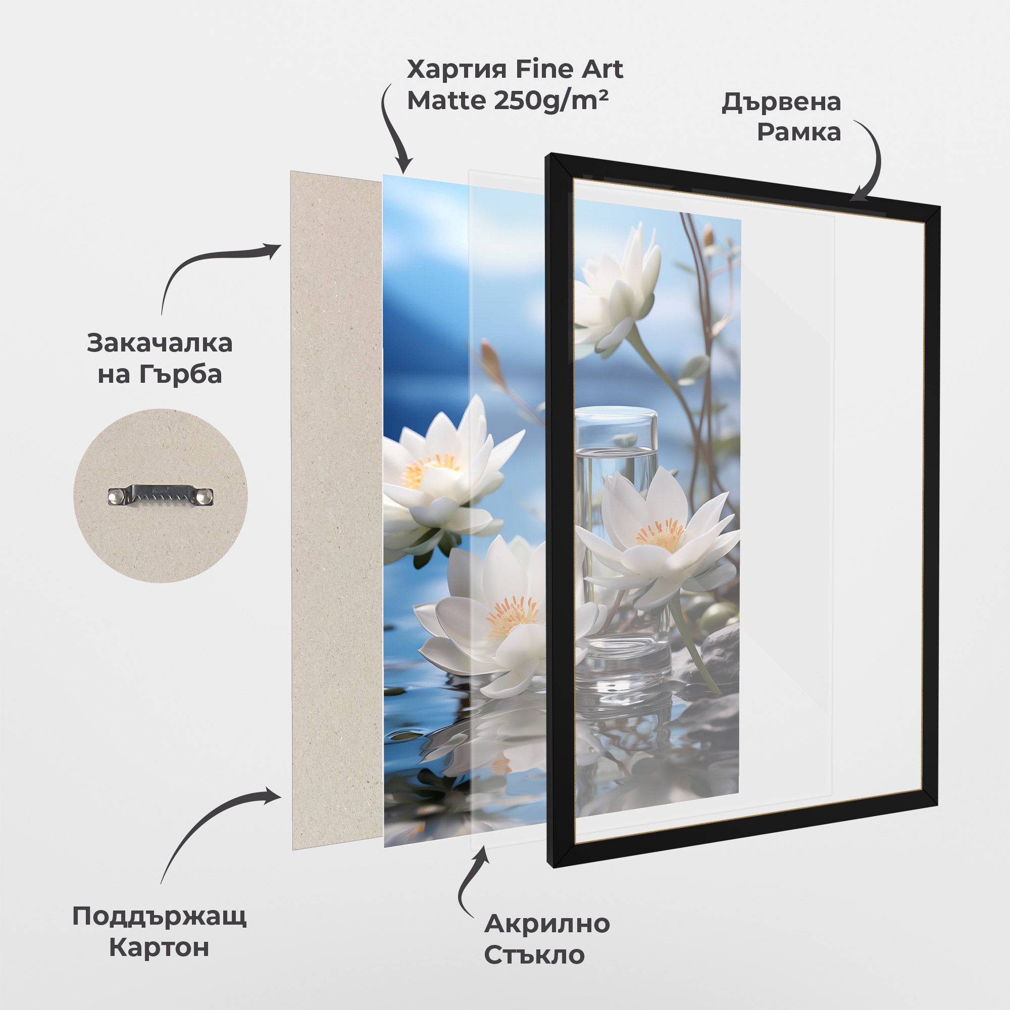 Flower Water Glass mockup 1