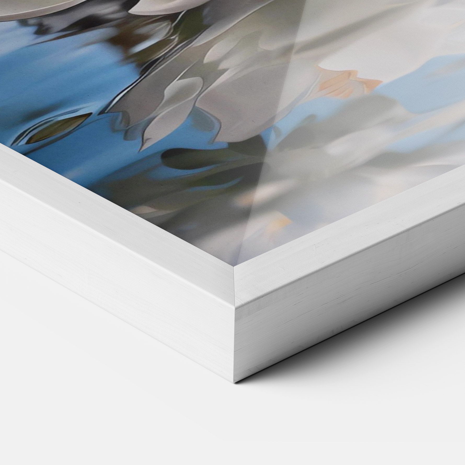 Flower Water Glass mockup 3