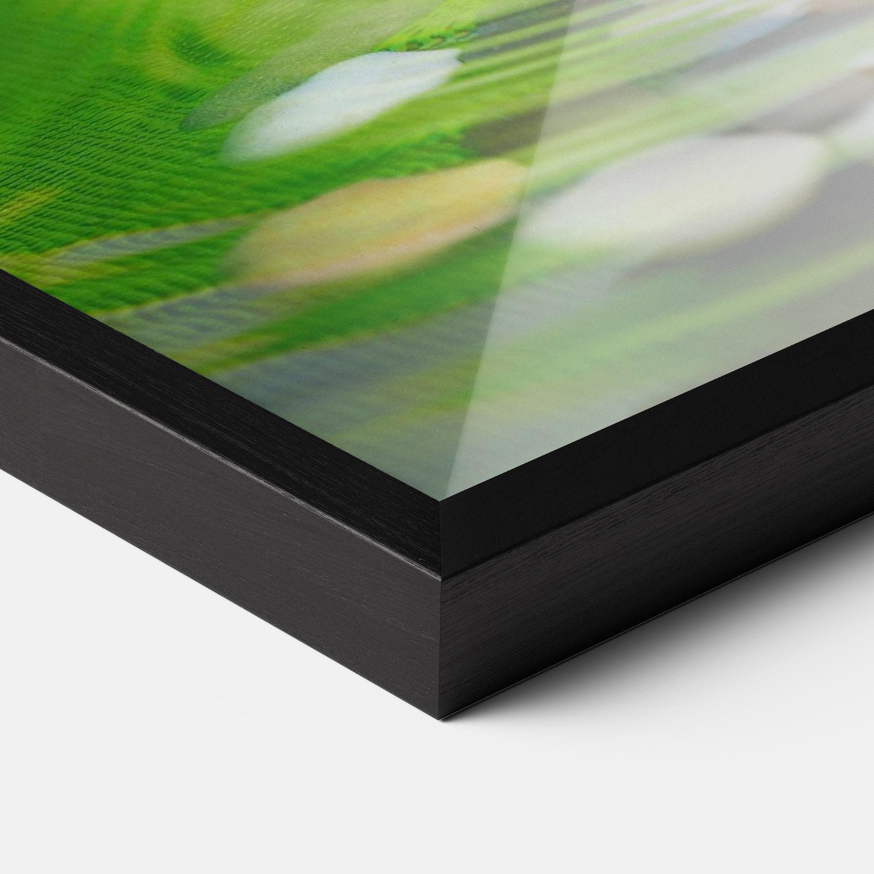 Рамкиран постер Bamboo Fountain mockup 3