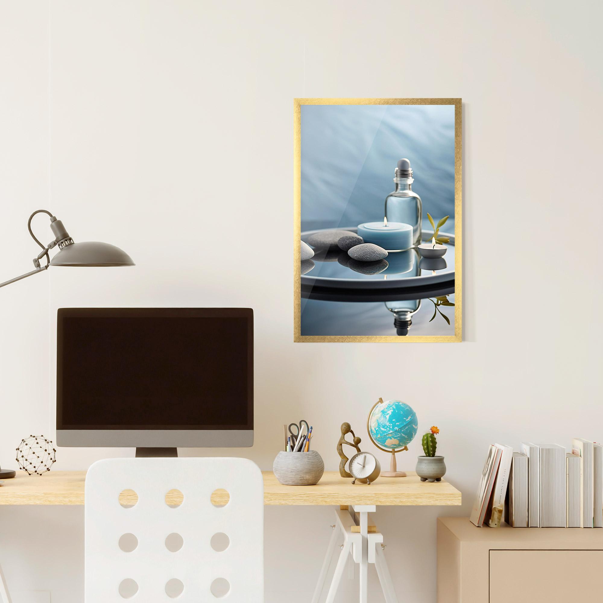 Рамкиран постер Beauty Treatment mockup 6