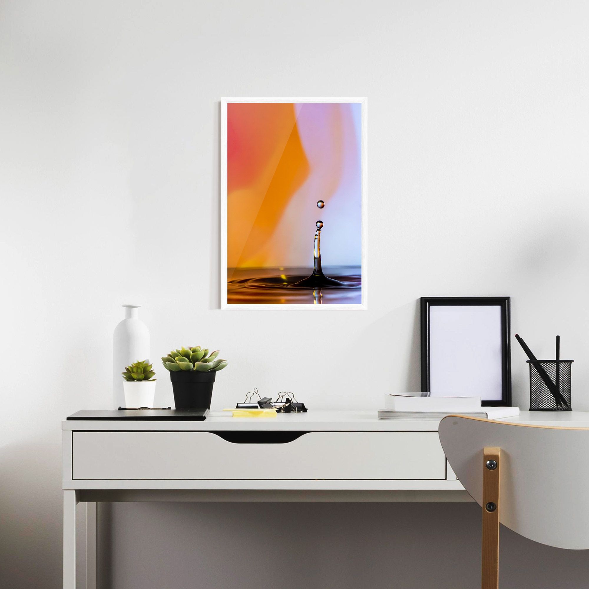 Orange Light Drop mockup 7