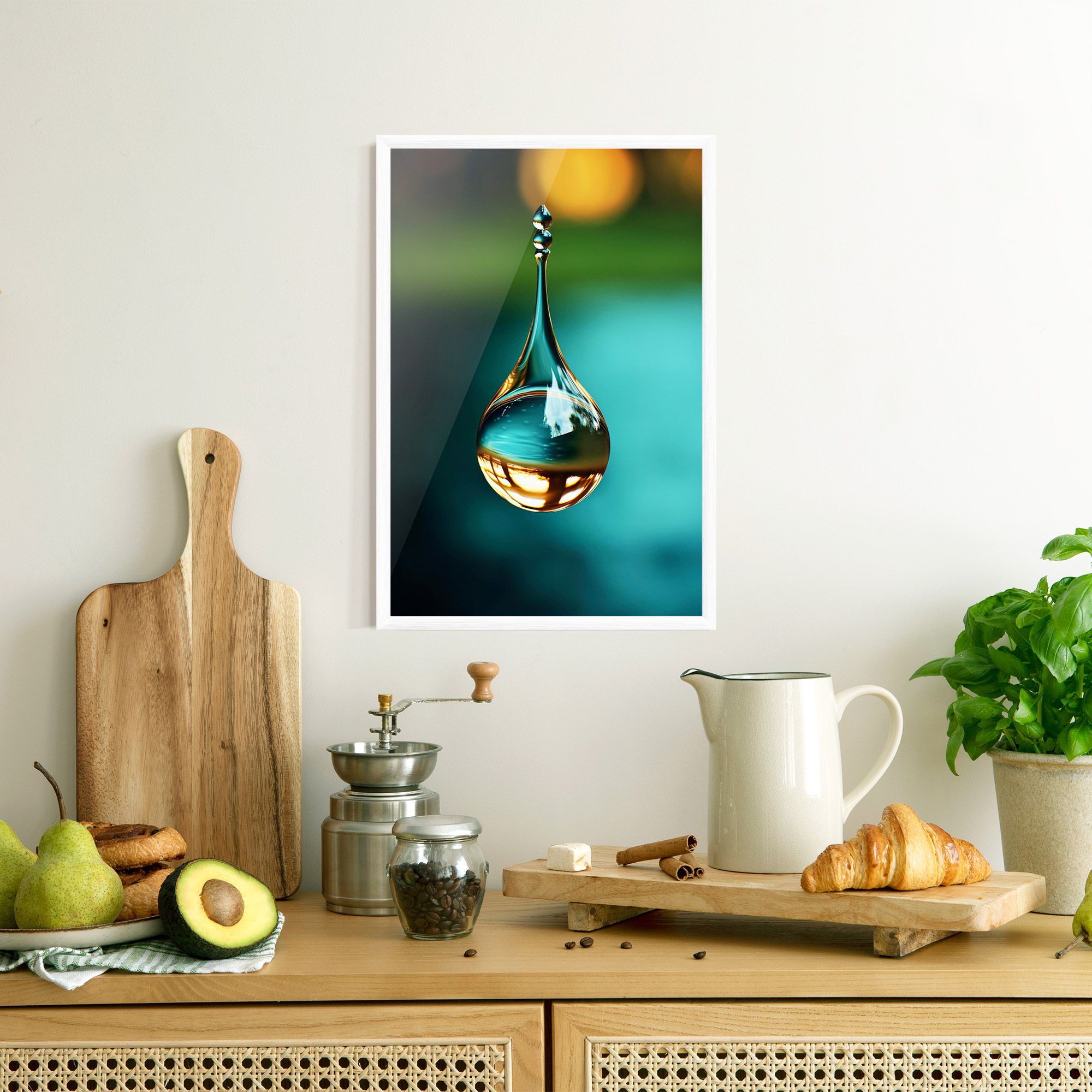 Big Green Drop mockup 8