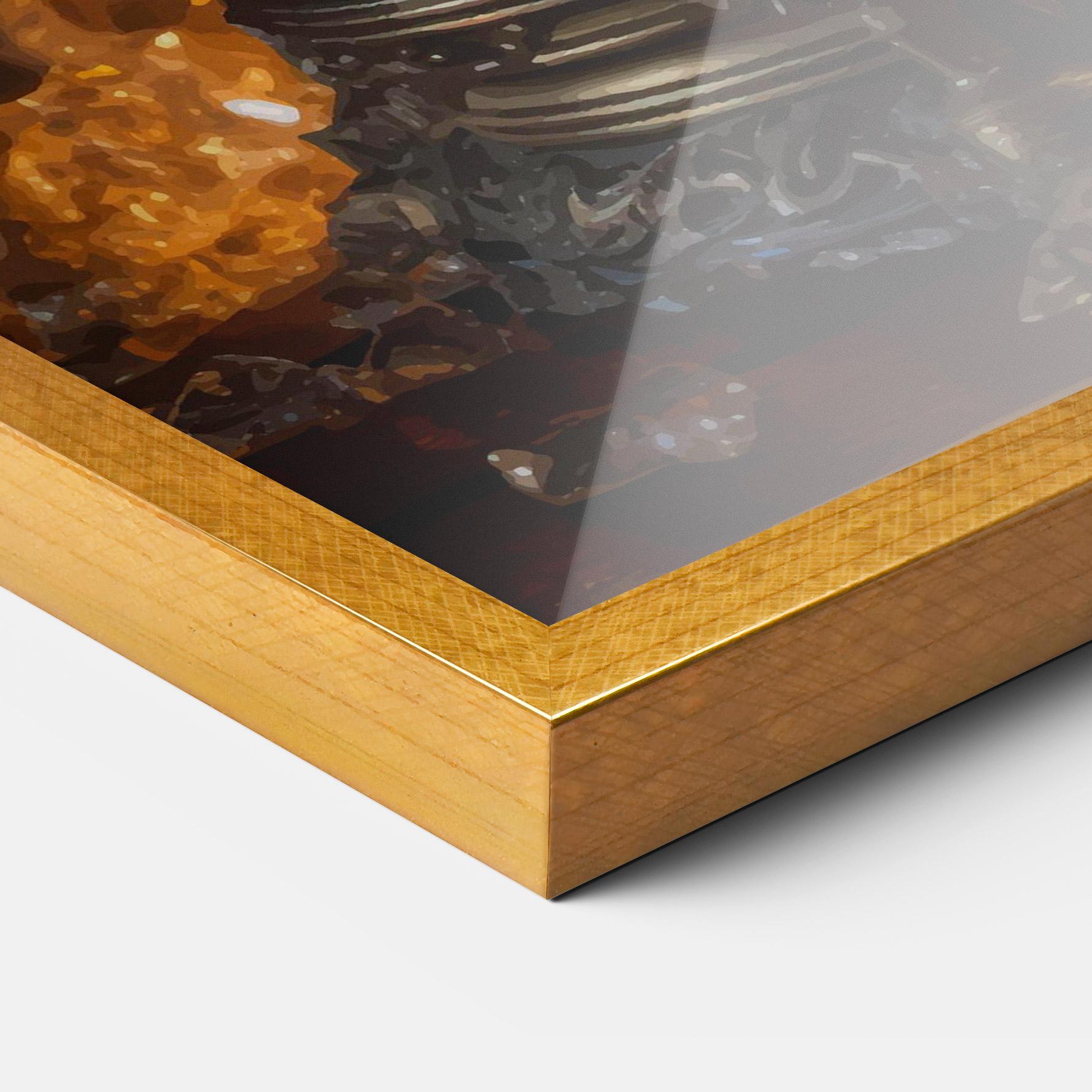 Рамкиран постер Special Candle mockup 3