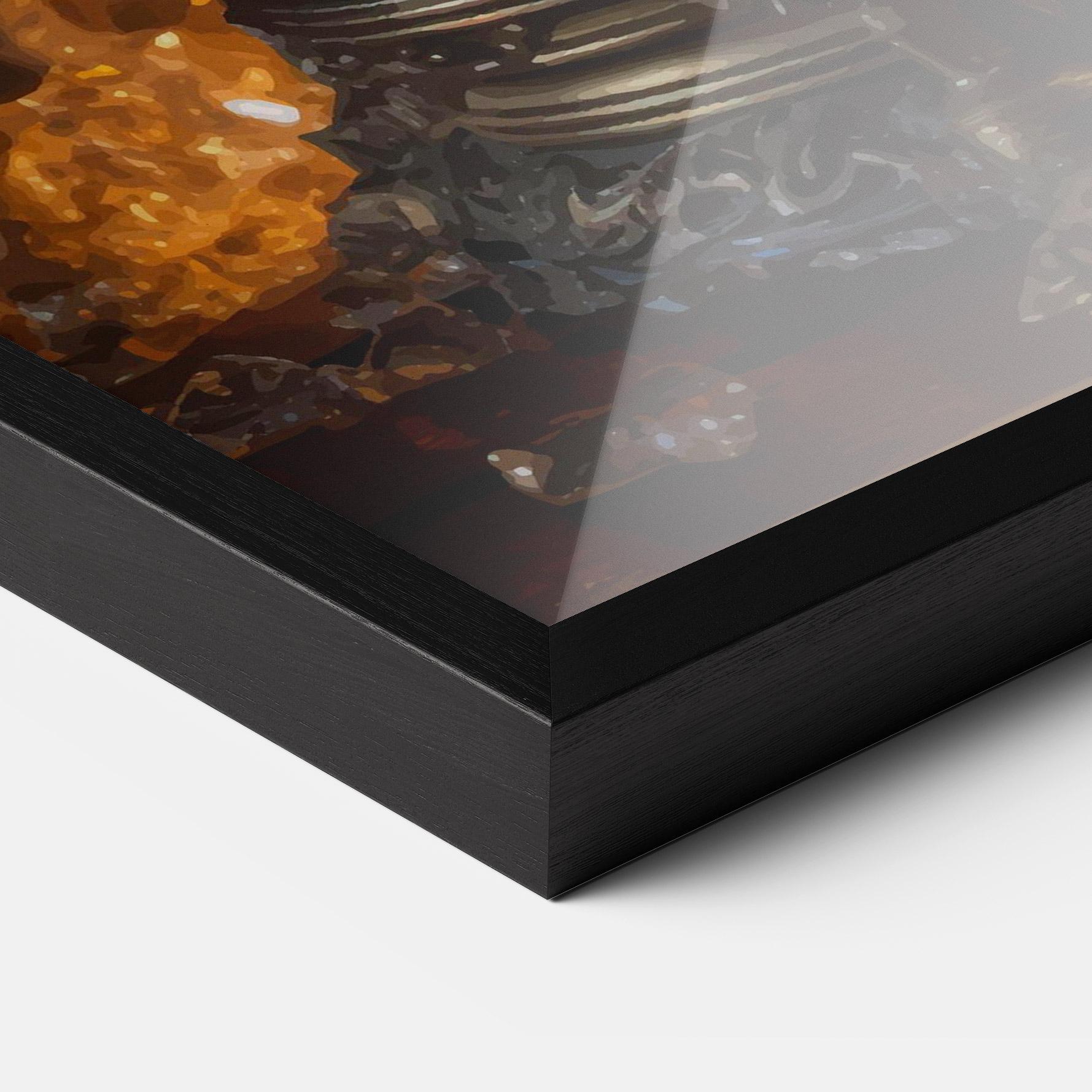 Рамкиран постер Special Candle mockup 3