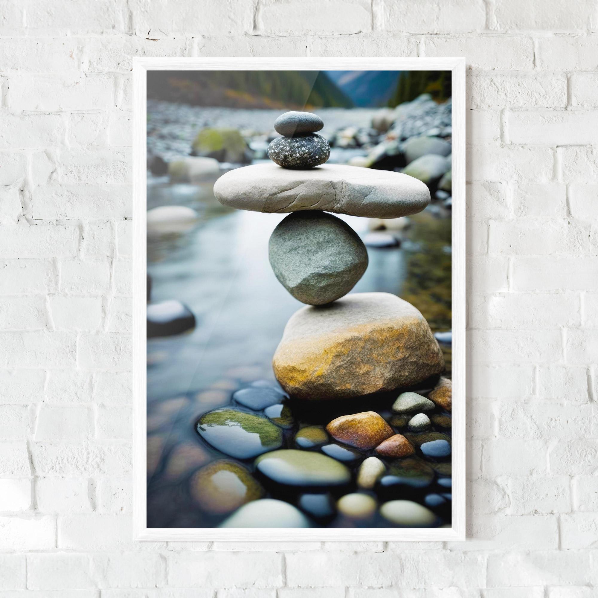 Рамкиран постер Balanced Rocks mockup 0