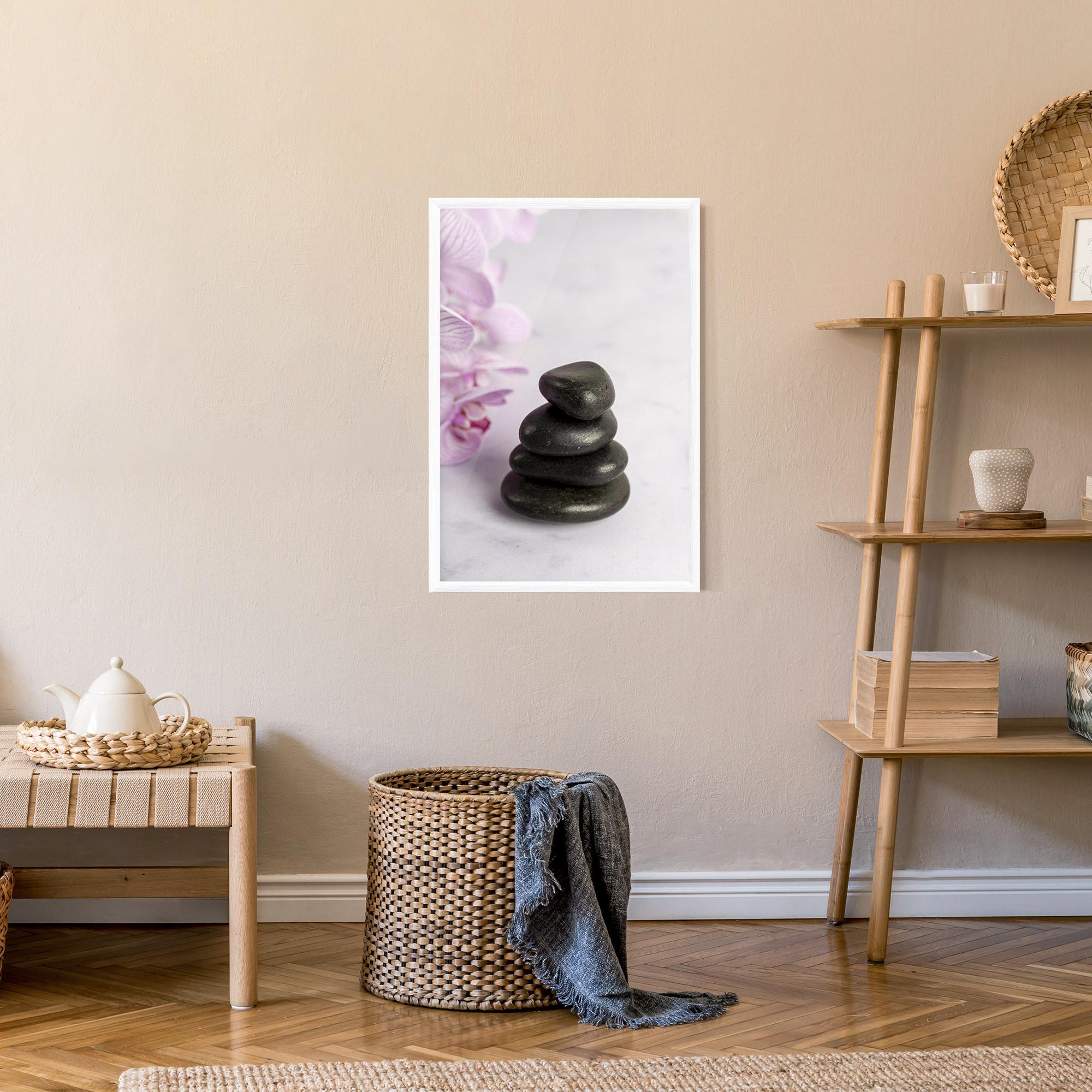 Рамкиран постер Small Stones mockup 9