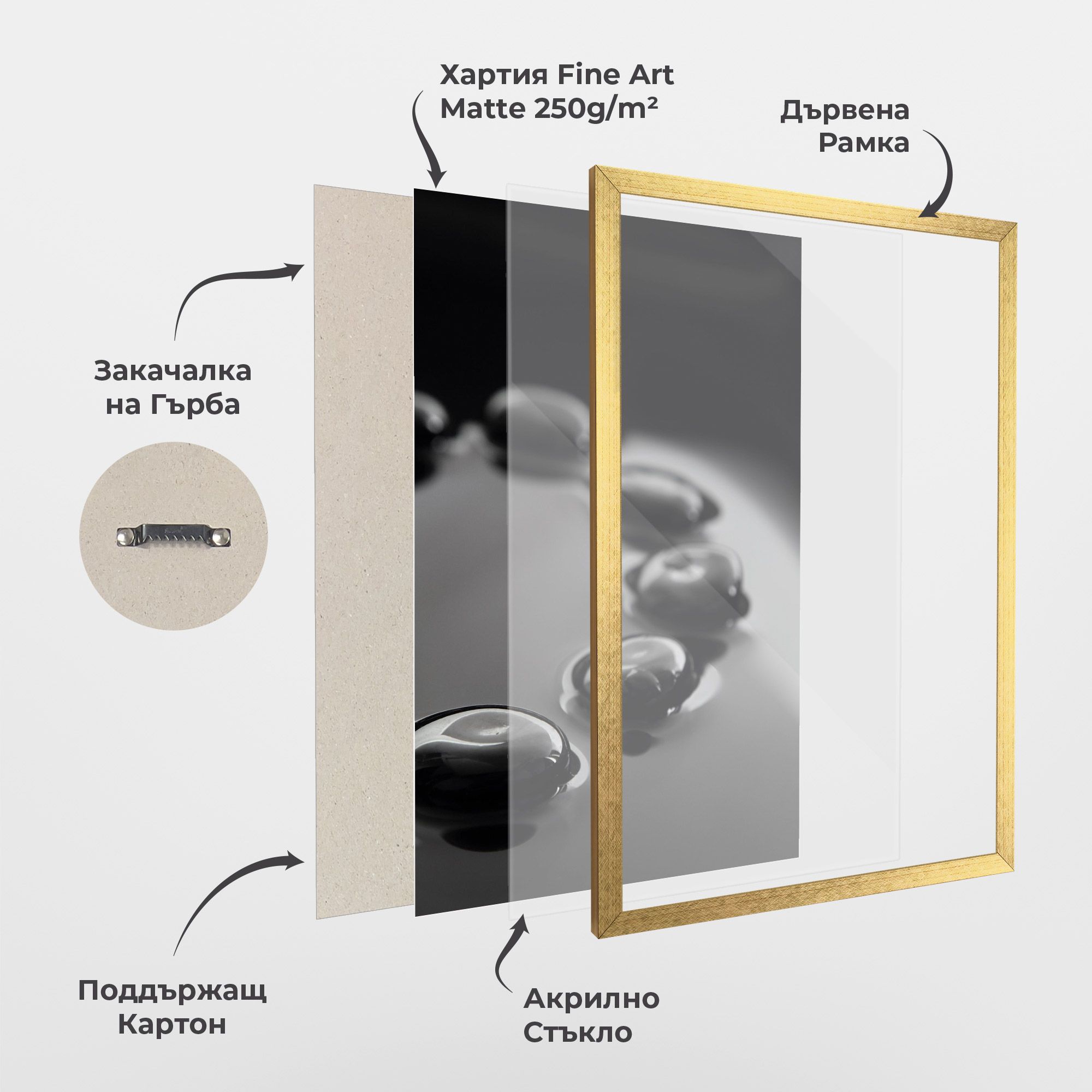 Black Small Stones mockup 1