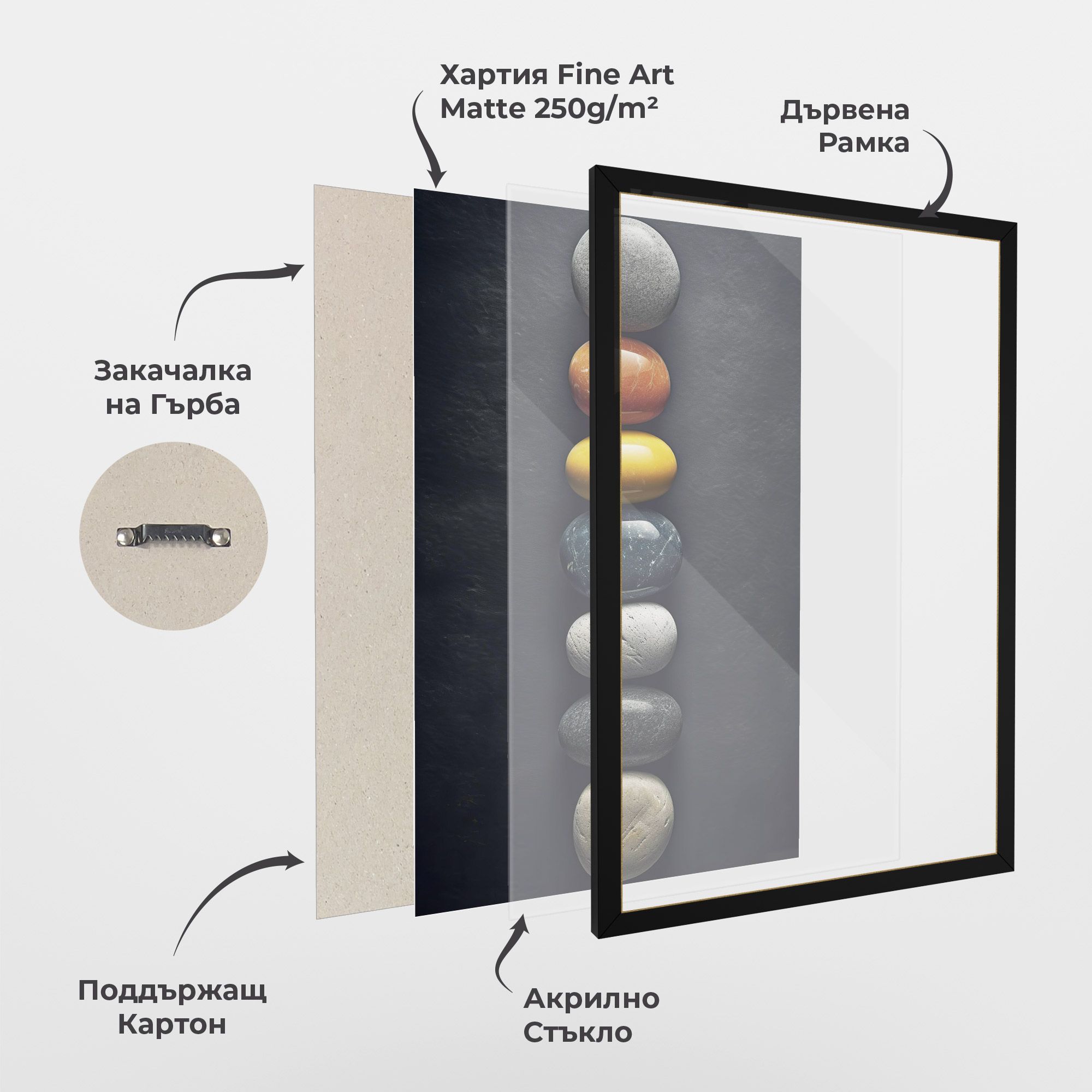 Zen Colorful Stones mockup 1